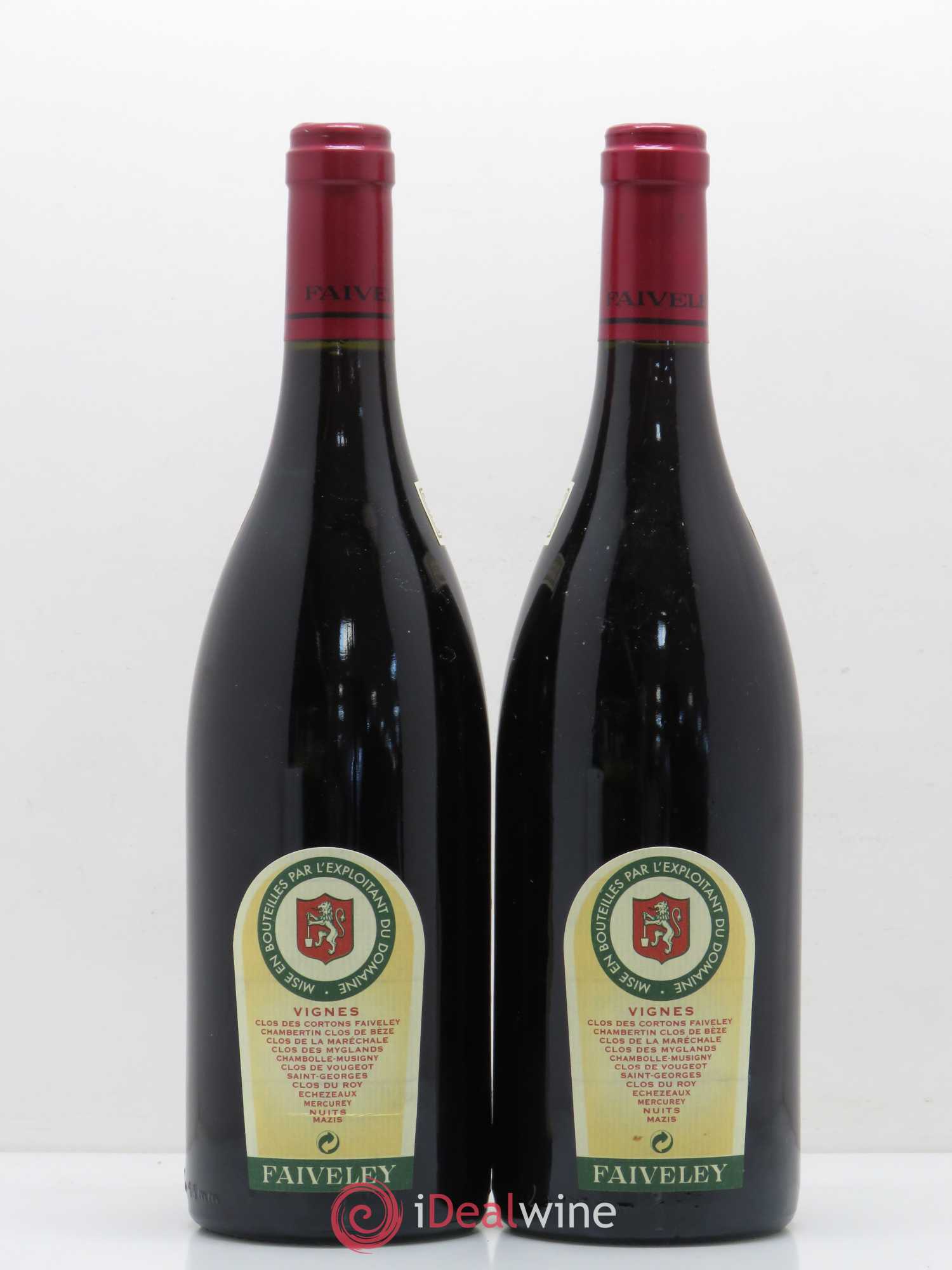 Chambertin Clos de Bèze Grand Cru Faiveley 1999 - Lot de 2 bouteilles - 1