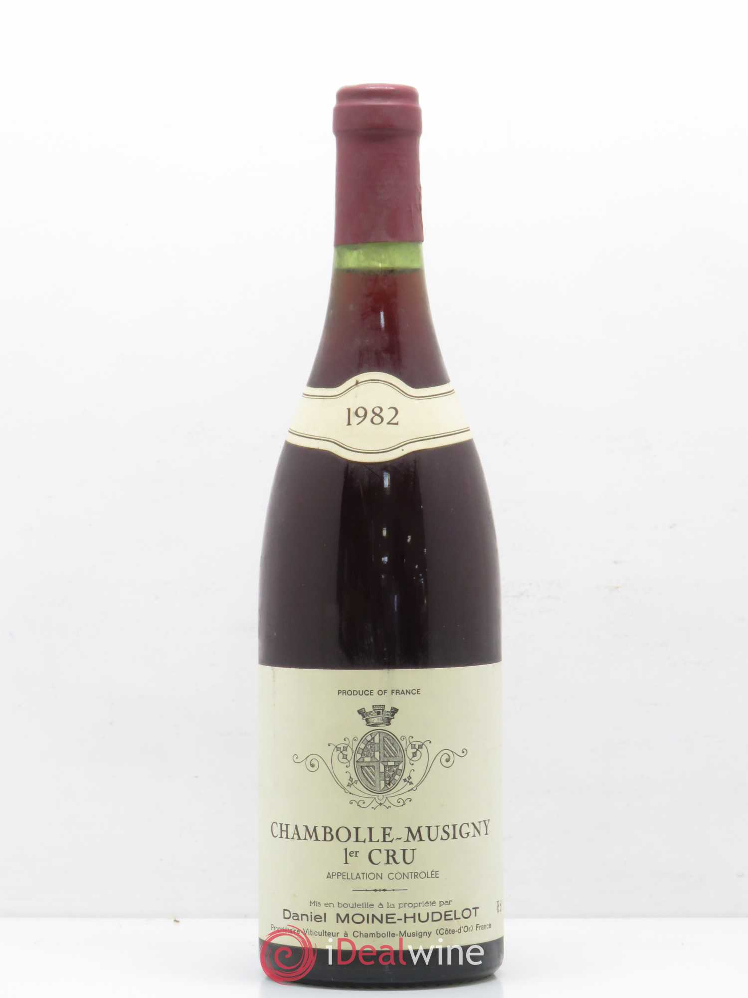 Chambolle-Musigny Moine Hudelot 1982 - Lot de 1 bouteille - 0
