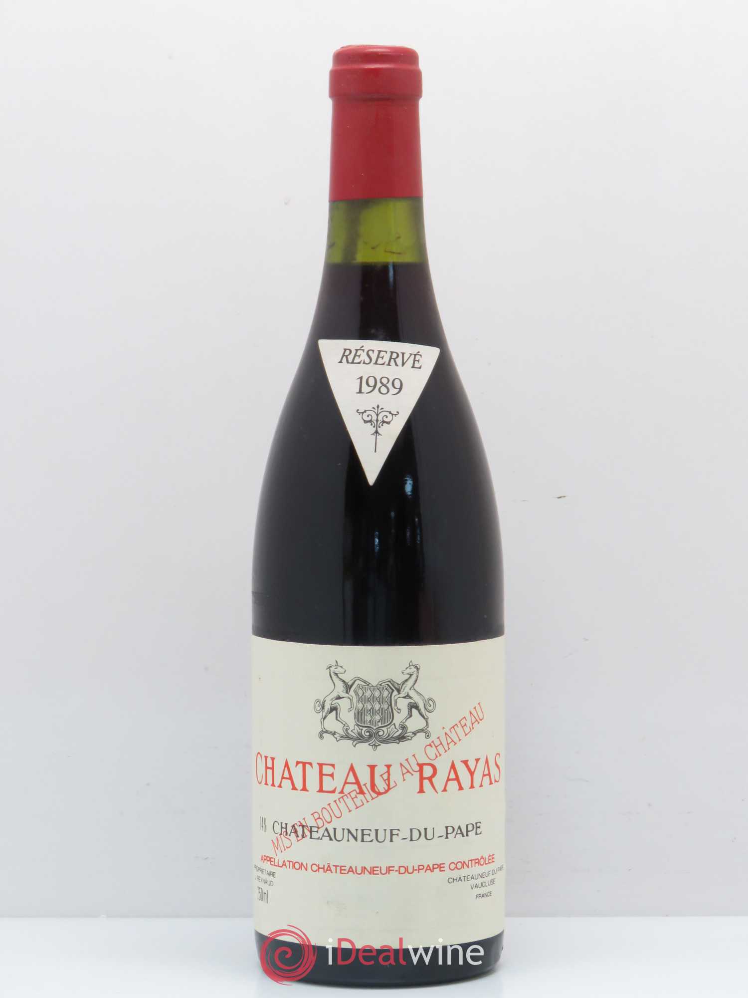 Châteauneuf-du-Pape Château Rayas Emmanuel Reynaud 1989 - Lot de 1 bouteille - 0