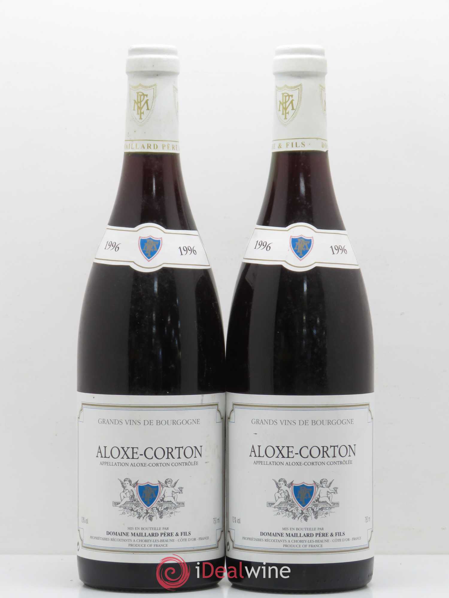 Aloxe-Corton Maillard et Fils (Domaine) 1996 - Lot de 2 bouteilles - 0