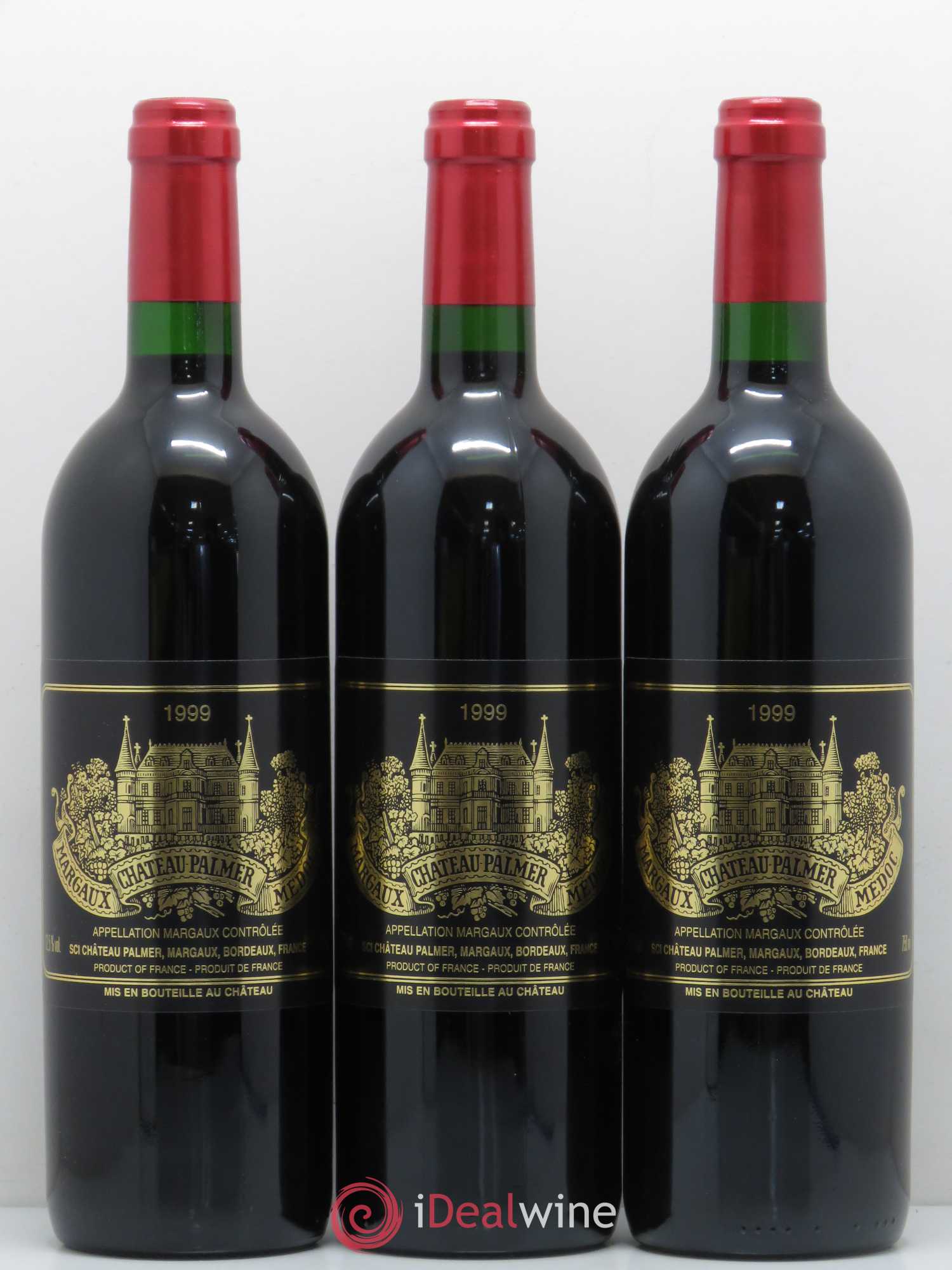 Château Palmer 3ème Grand Cru Classé 1999 - Lot de 12 bouteilles - 2