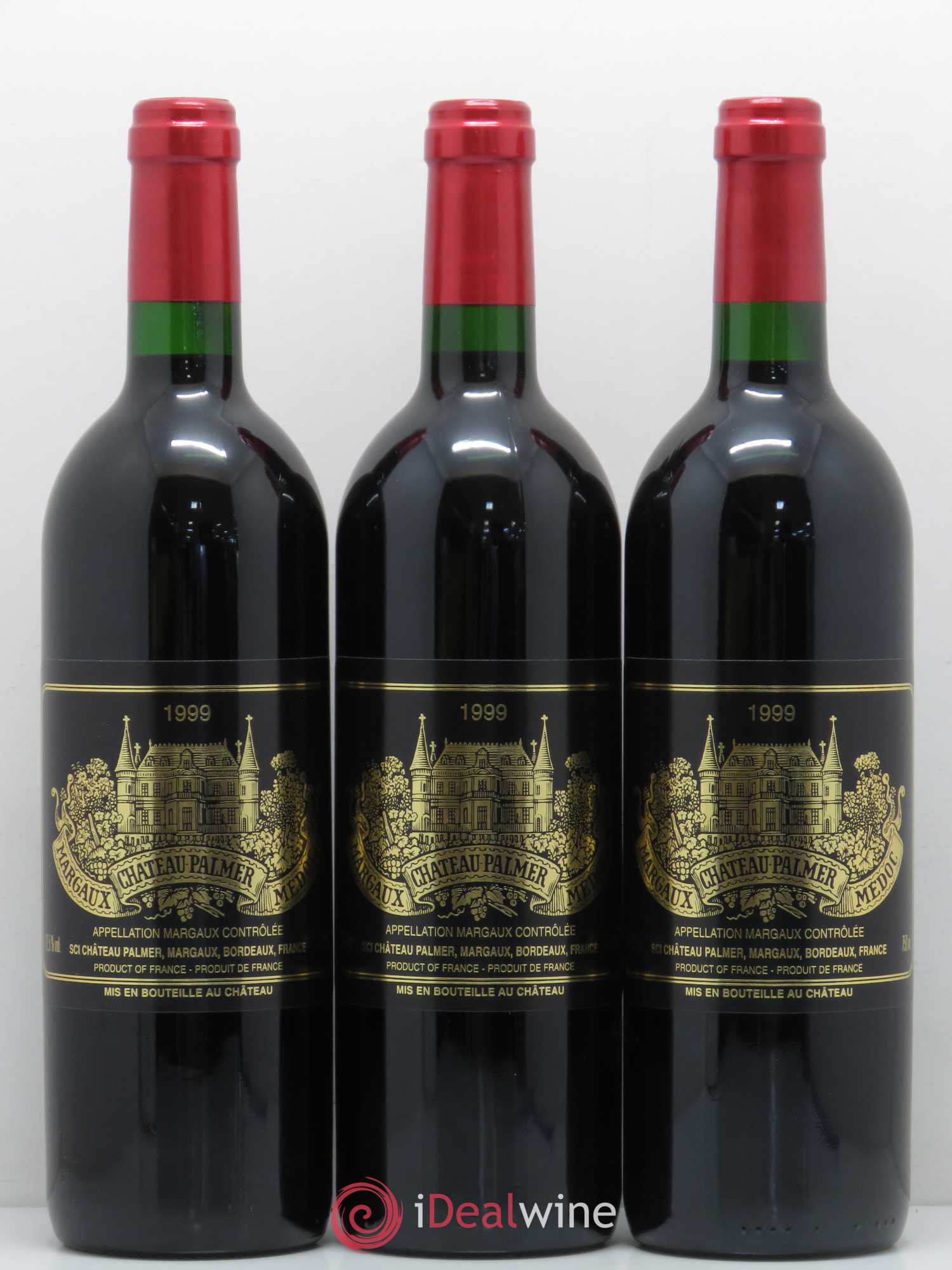 Château Palmer 3ème Grand Cru Classé 1999 - Lot de 12 bouteilles - 3