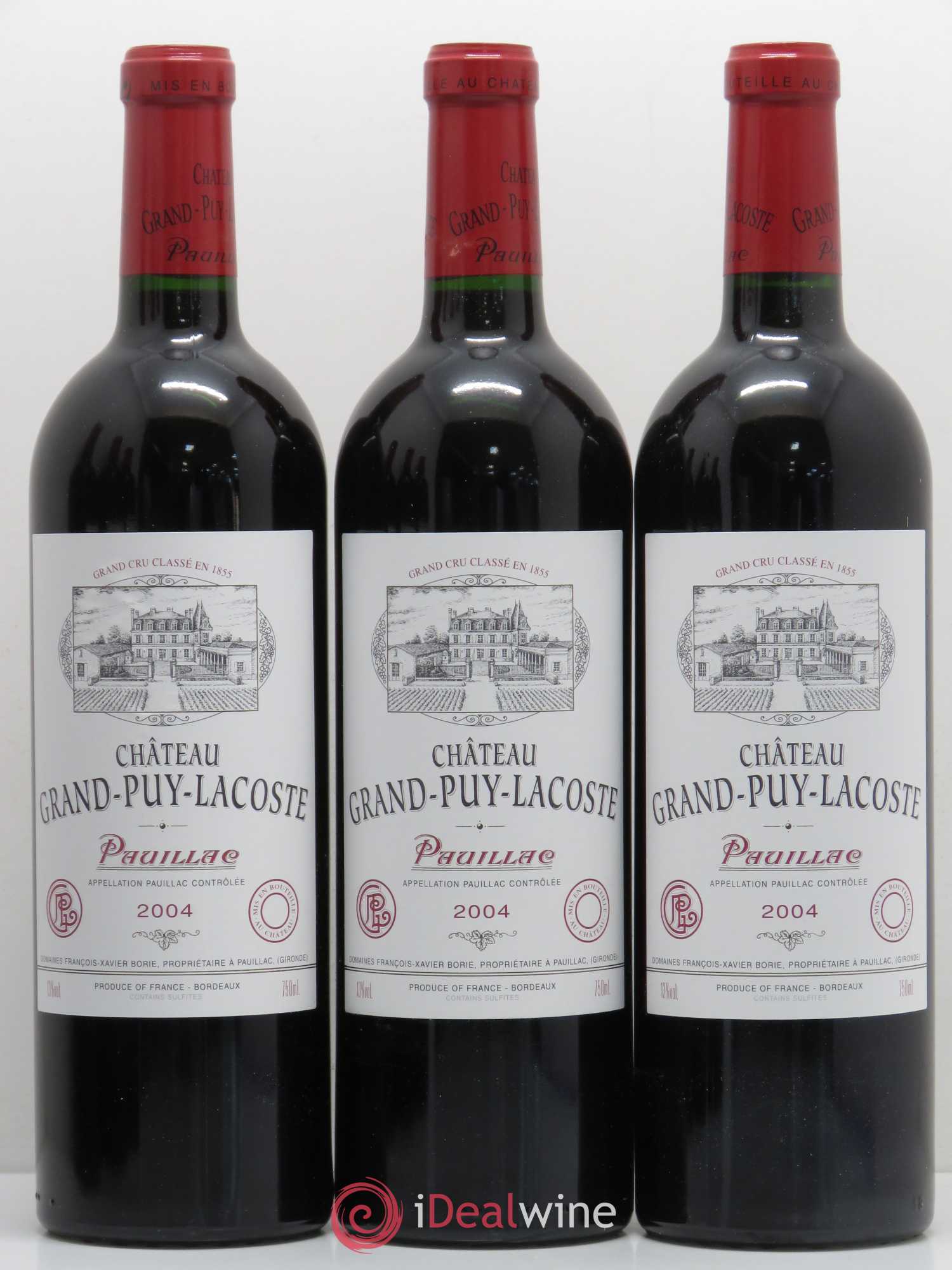 Château Grand Puy Lacoste 5ème Grand Cru Classé 2004 - Lot de 12 bouteilles - 4