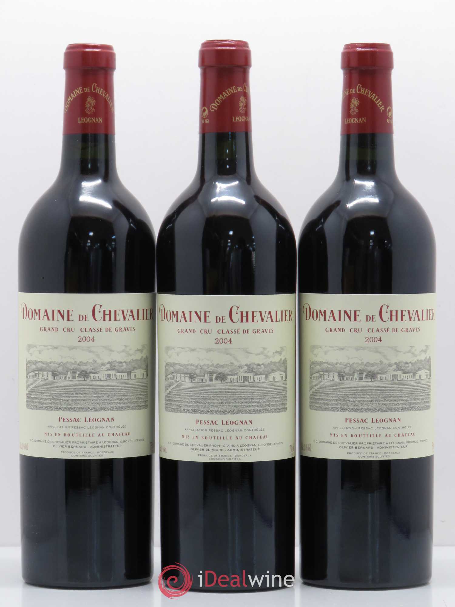 Domaine de Chevalier Cru Classé de Graves 2004 - Lot de 12 bouteilles - 2