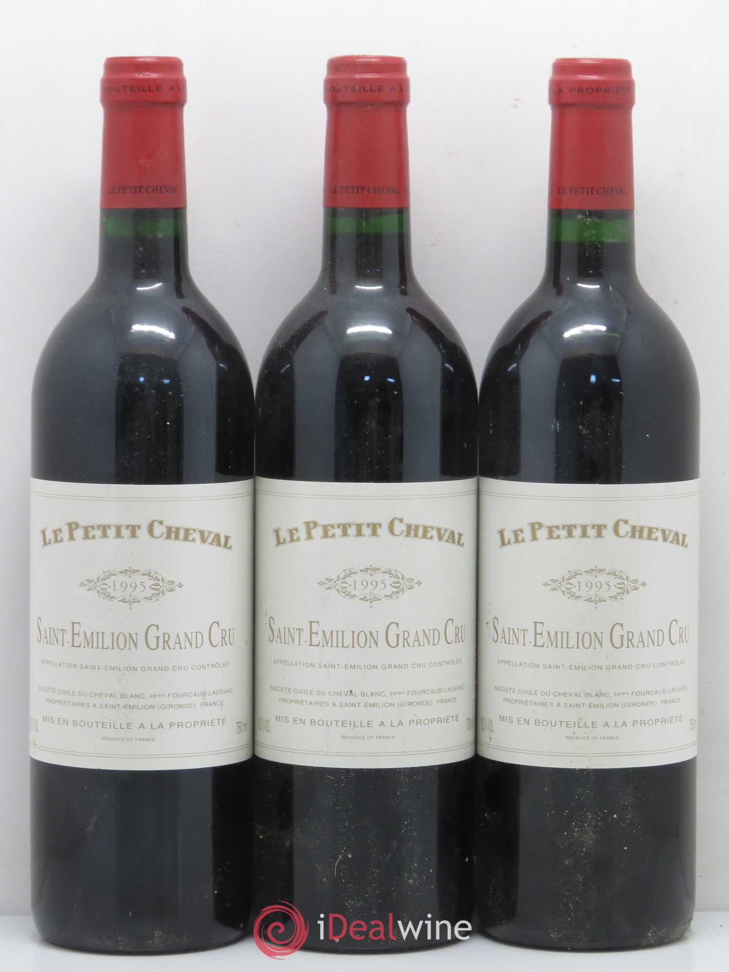 Le Petit Cheval Second Vin 1995 - Lot de 6 bouteilles - 2