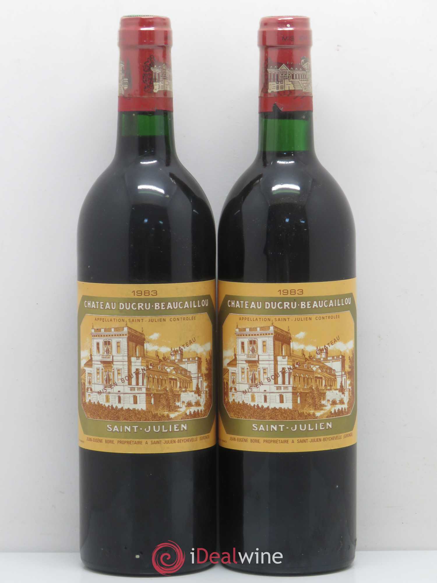 Château Ducru Beaucaillou 2ème Grand Cru Classé 1983 - Lot de 2 bouteilles - 0