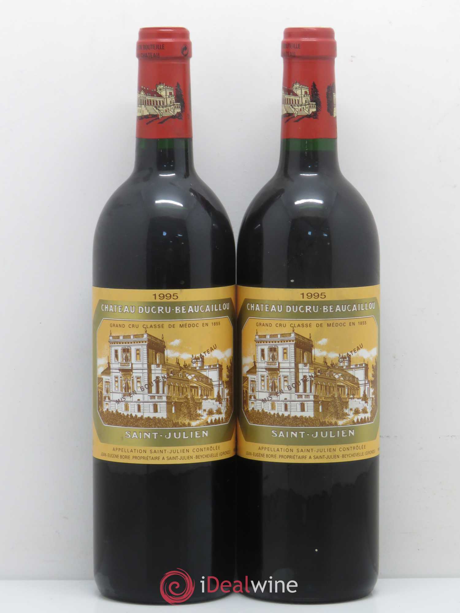 Château Ducru Beaucaillou 2ème Grand Cru Classé 1995 - Lot de 2 bouteilles - 0