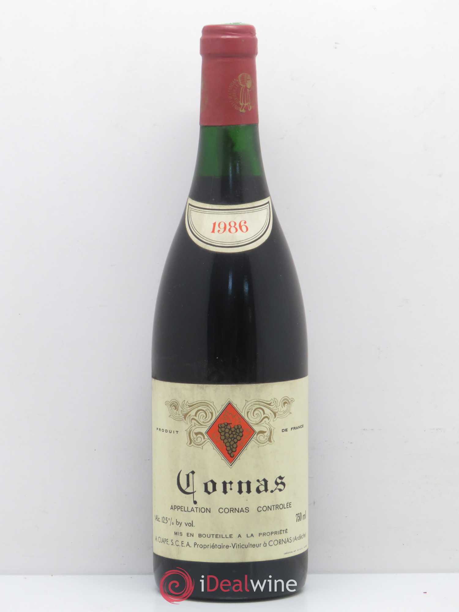 Cornas Auguste Clape 1986 - Lot de 1 bouteille - 0