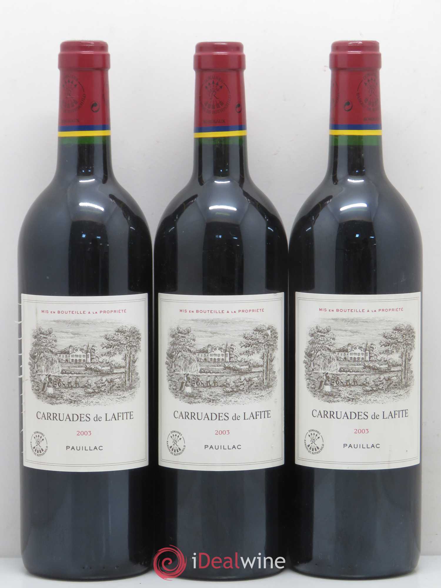Carruades de Lafite Rothschild Second Vin 2003 - Lot de 6 bouteilles - 3