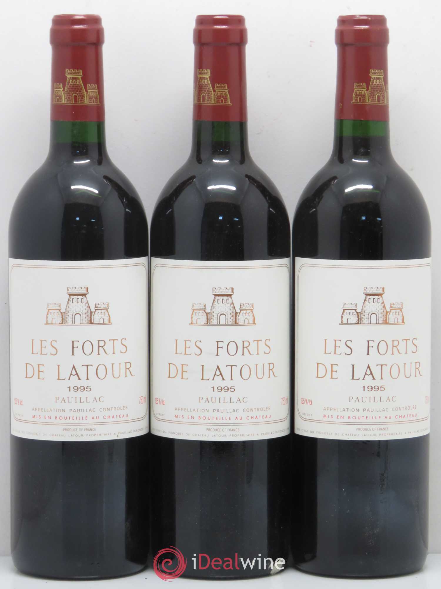 Les Forts de Latour Second Vin 1995 - Lot de 6 bouteilles - 3
