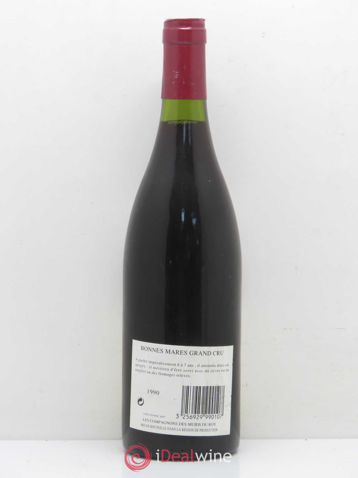 Bonnes-Mares Grand Cru Domaine Drouhin-Laroze 1990 - Lot de 1 bouteille - 1