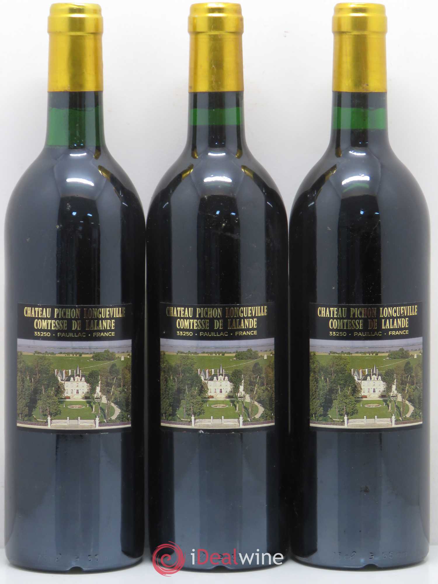 Château Pichon Longueville Comtesse de Lalande 2ème Grand Cru Classé 1989 - Lot de 6 bouteilles - 2