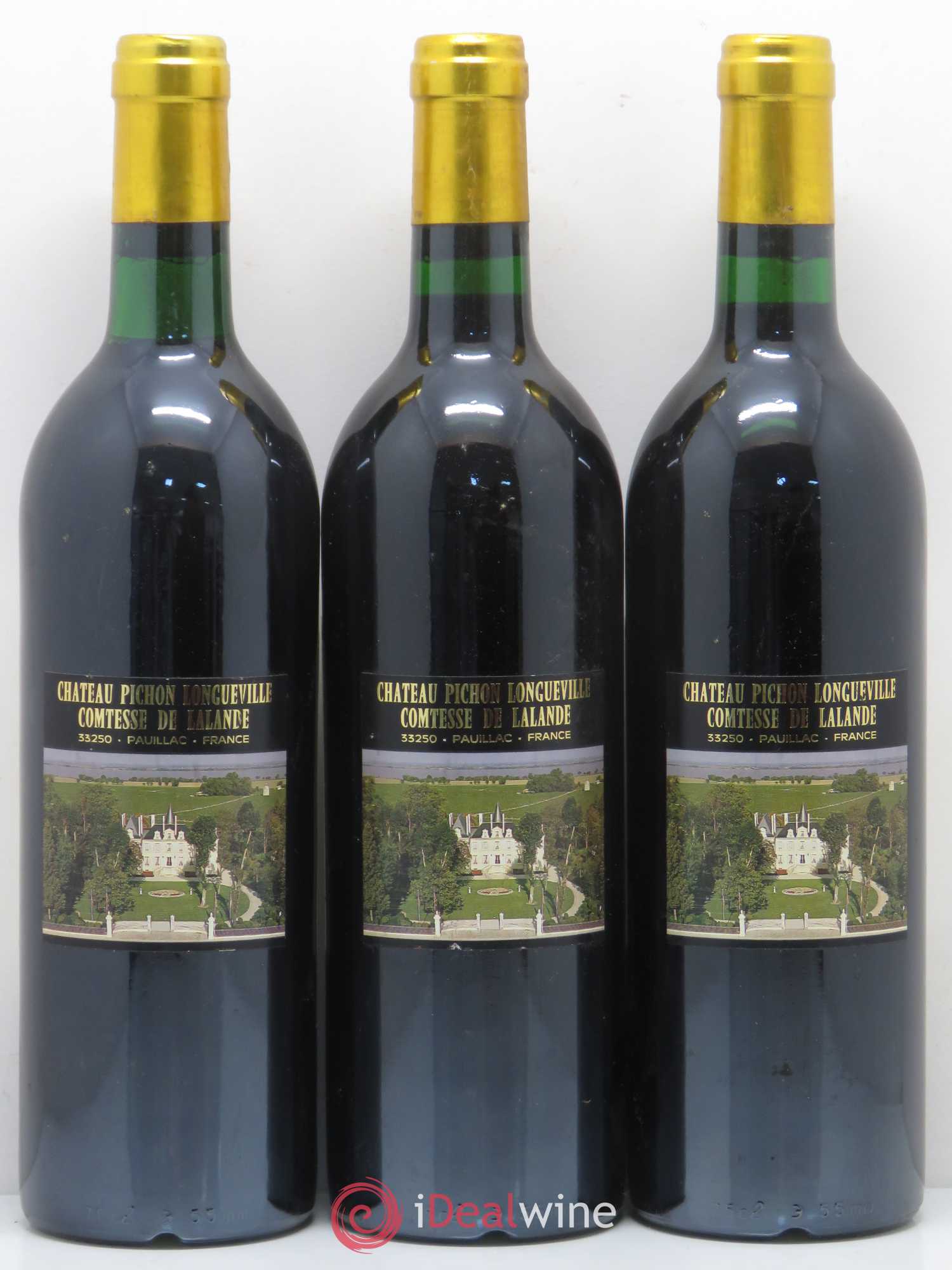 Château Pichon Longueville Comtesse de Lalande 2ème Grand Cru Classé 1989 - Lot de 6 bouteilles - 4