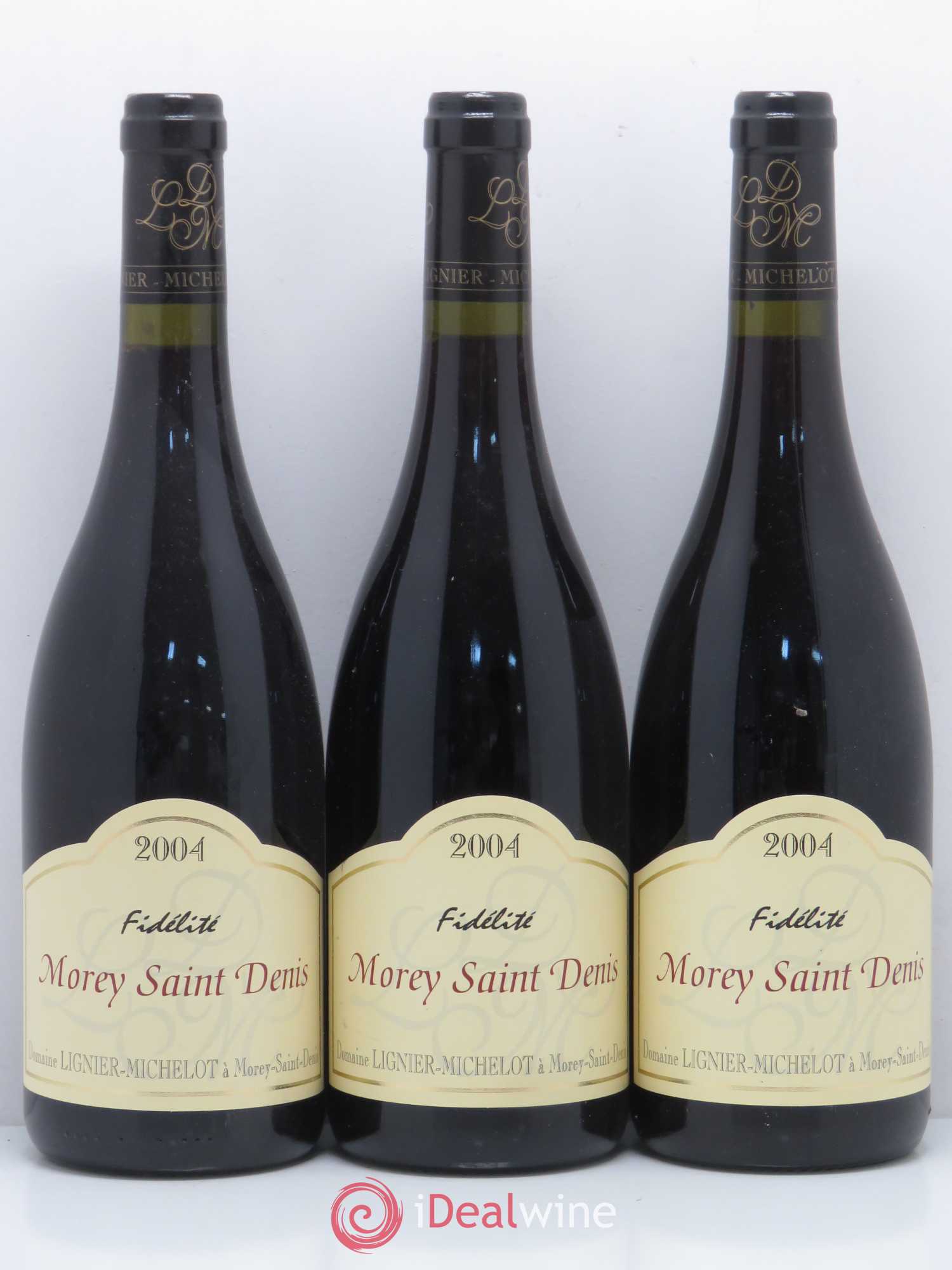 Morey-Saint-Denis cuvée Fidélité Lignier Michelot 2004 - Posten von 6 Flaschen - 1