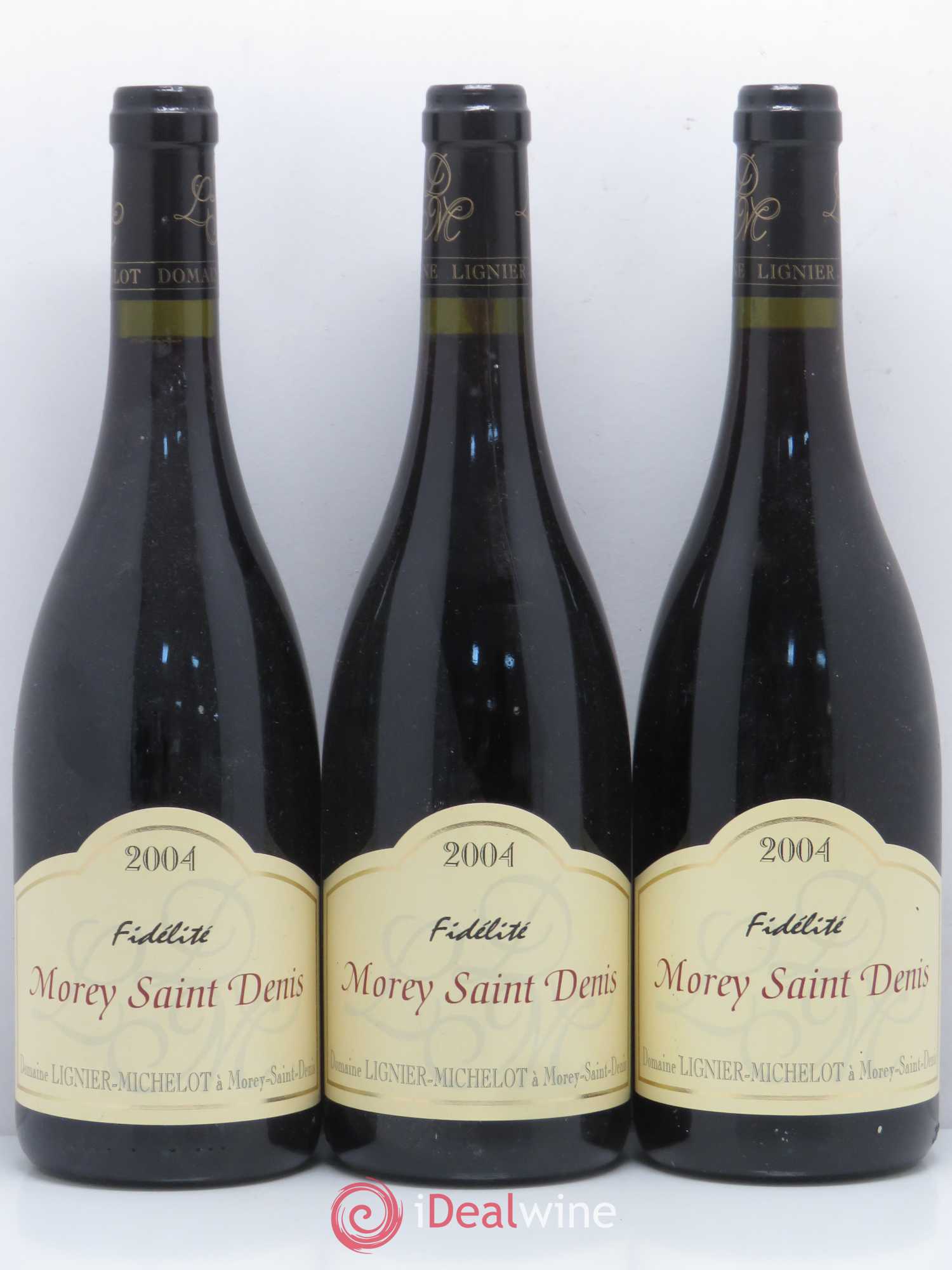 Morey-Saint-Denis cuvée Fidélité Lignier Michelot 2004 - Posten von 6 Flaschen - 2