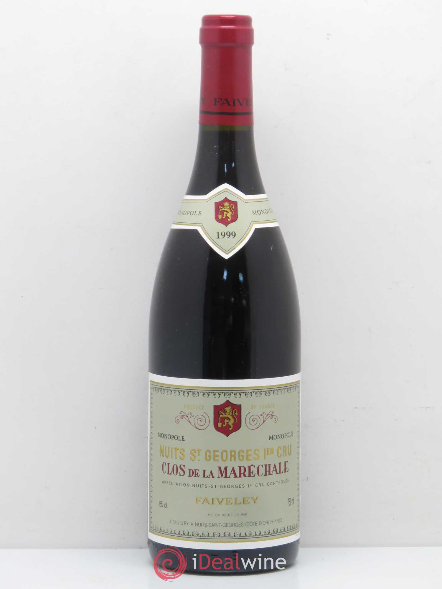 Nuits-Saint-Georges 1er Cru Clos de la Maréchale Faiveley 1999 - Posten von 1 Flasche - 0