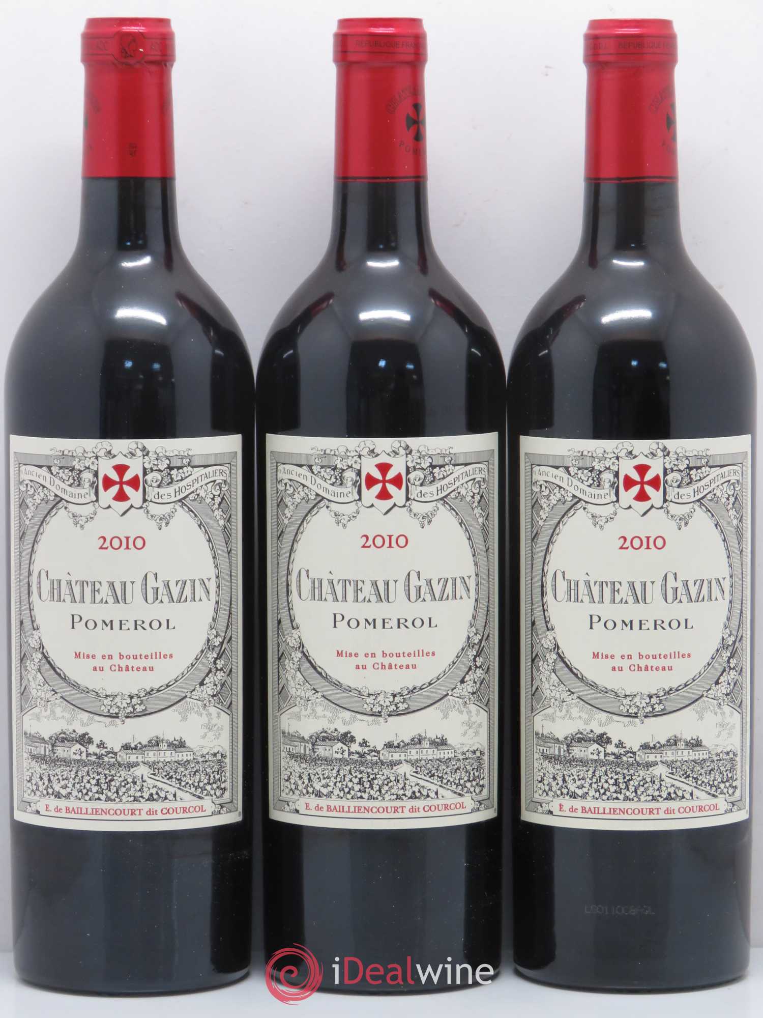 Château Gazin 2010 - Lot de 12 bouteilles - 1