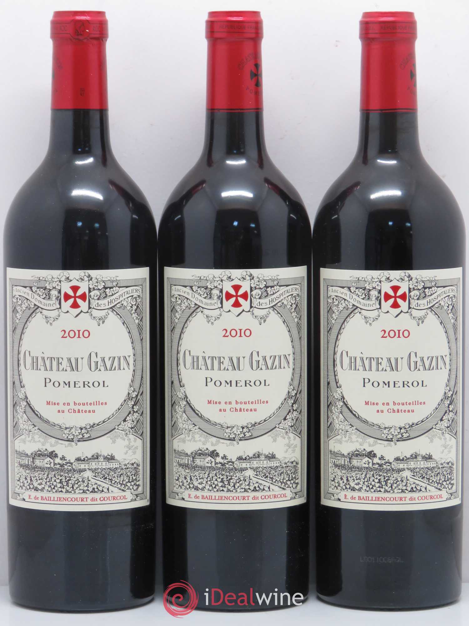 Château Gazin 2010 - Lot de 12 bouteilles - 2