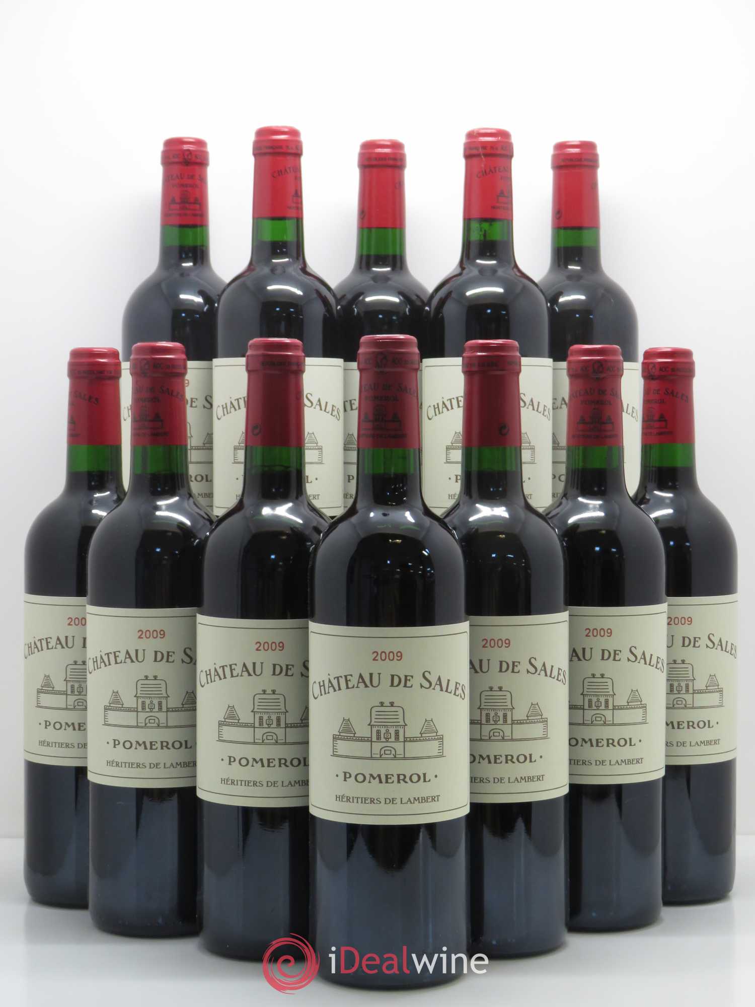 Château de Sales 2009 - Lot de 12 bouteilles - 0