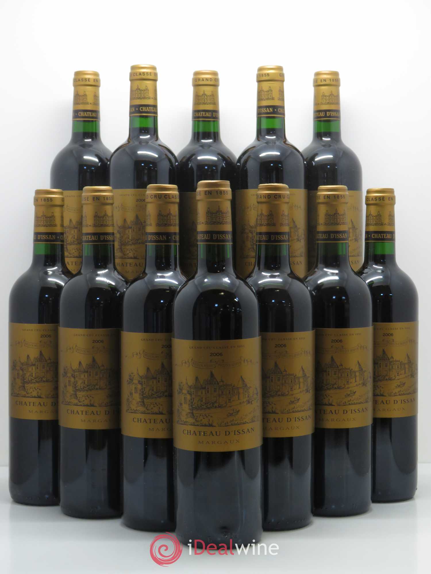 Château d'Issan 3ème Grand Cru Classé 2006 - Lot de 12 bouteilles - 0