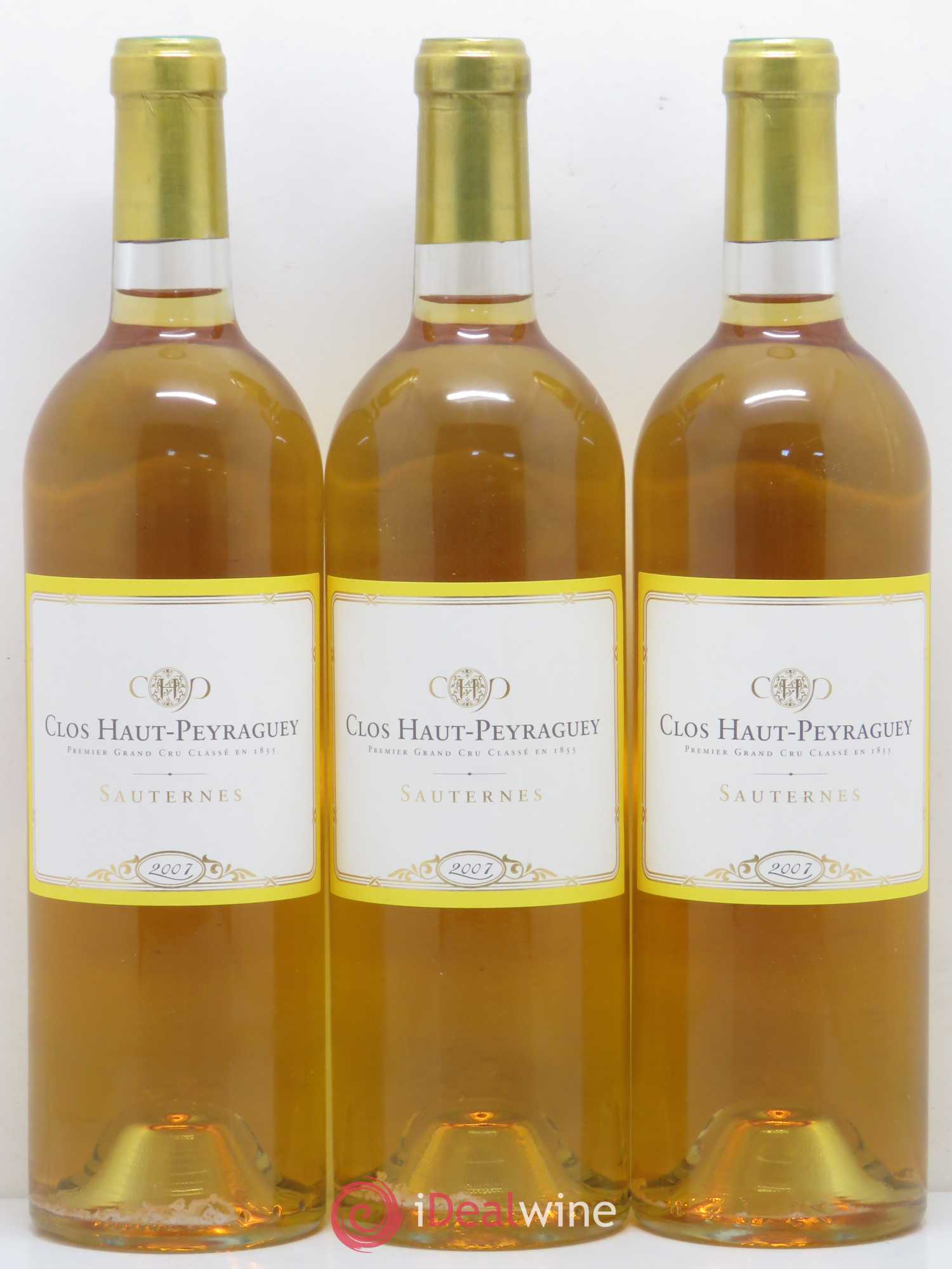 Clos Haut-Peyraguey 1er Grand Cru Classé 2007 - Lotto di 12 bottiglie - 1