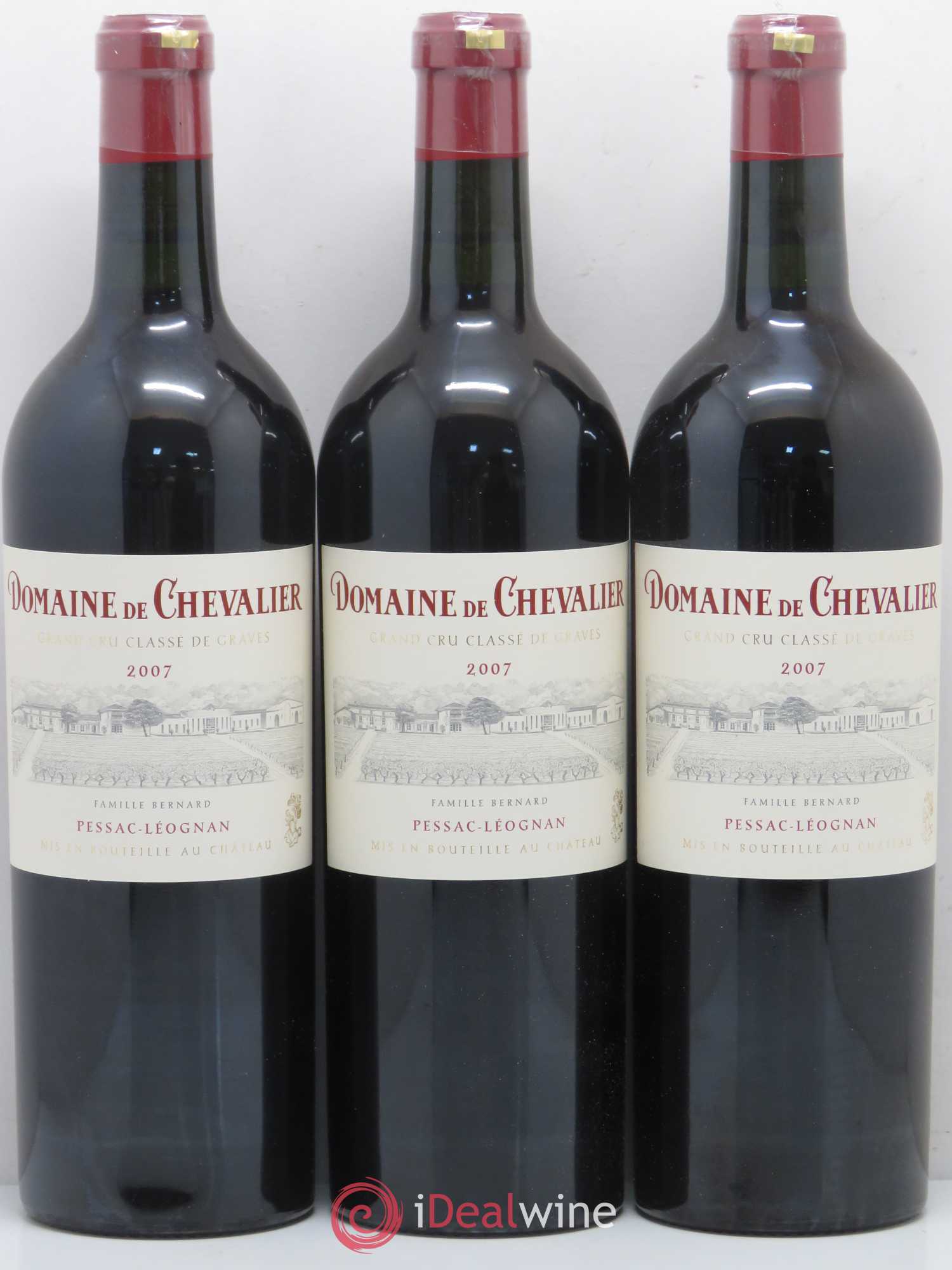 Domaine de Chevalier Cru Classé de Graves 2007 - Lot de 12 bouteilles - 1