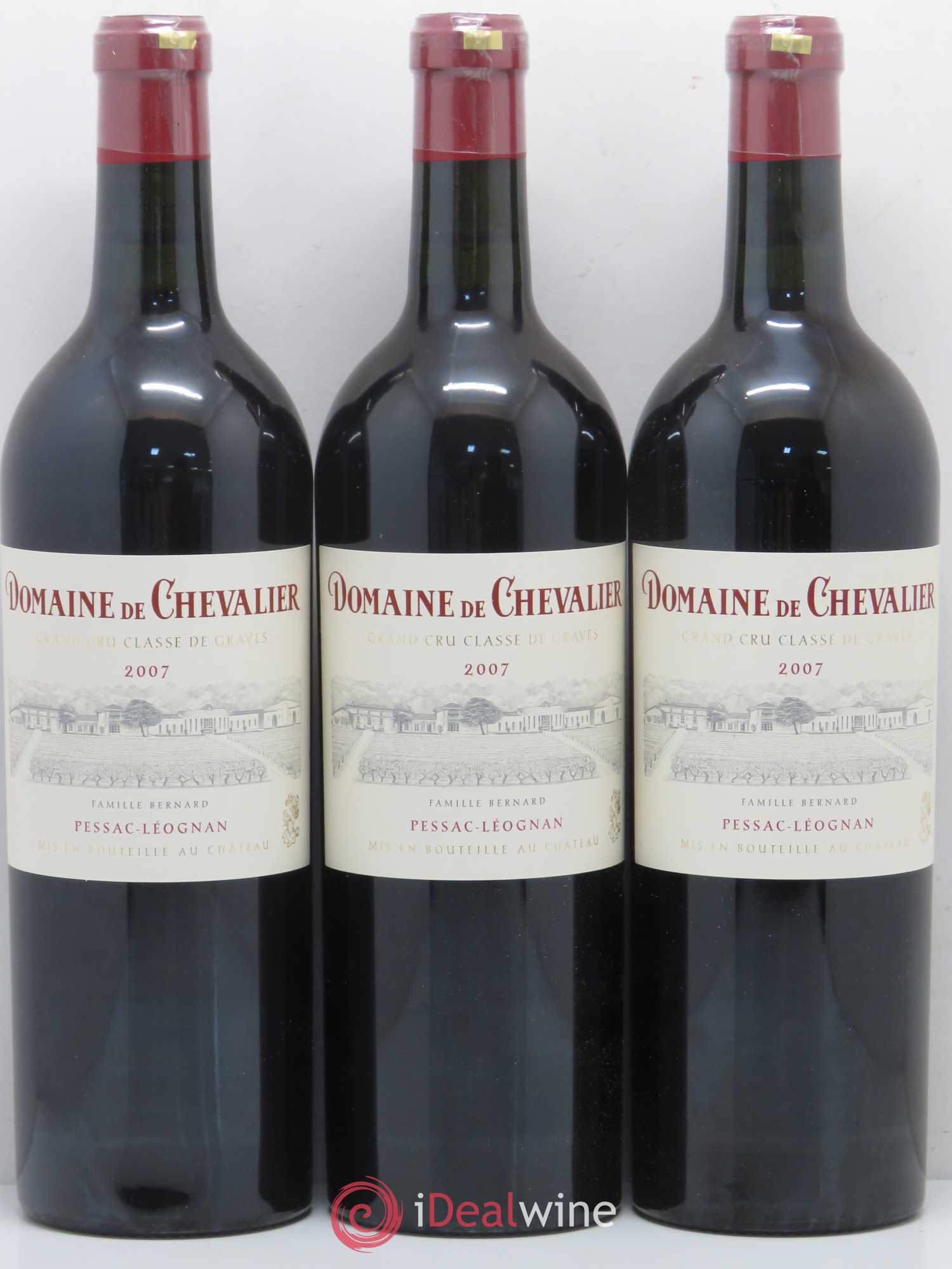Domaine de Chevalier Cru Classé de Graves 2007 - Lot de 12 bouteilles - 2