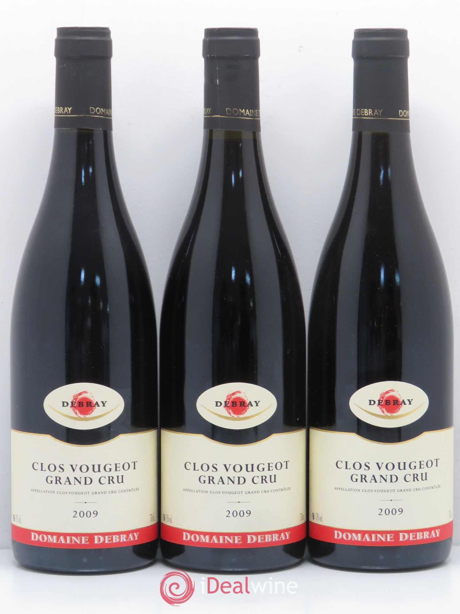 Clos de Vougeot Grand Cru Debray 2009 - Lot de 6 bouteilles - 2
