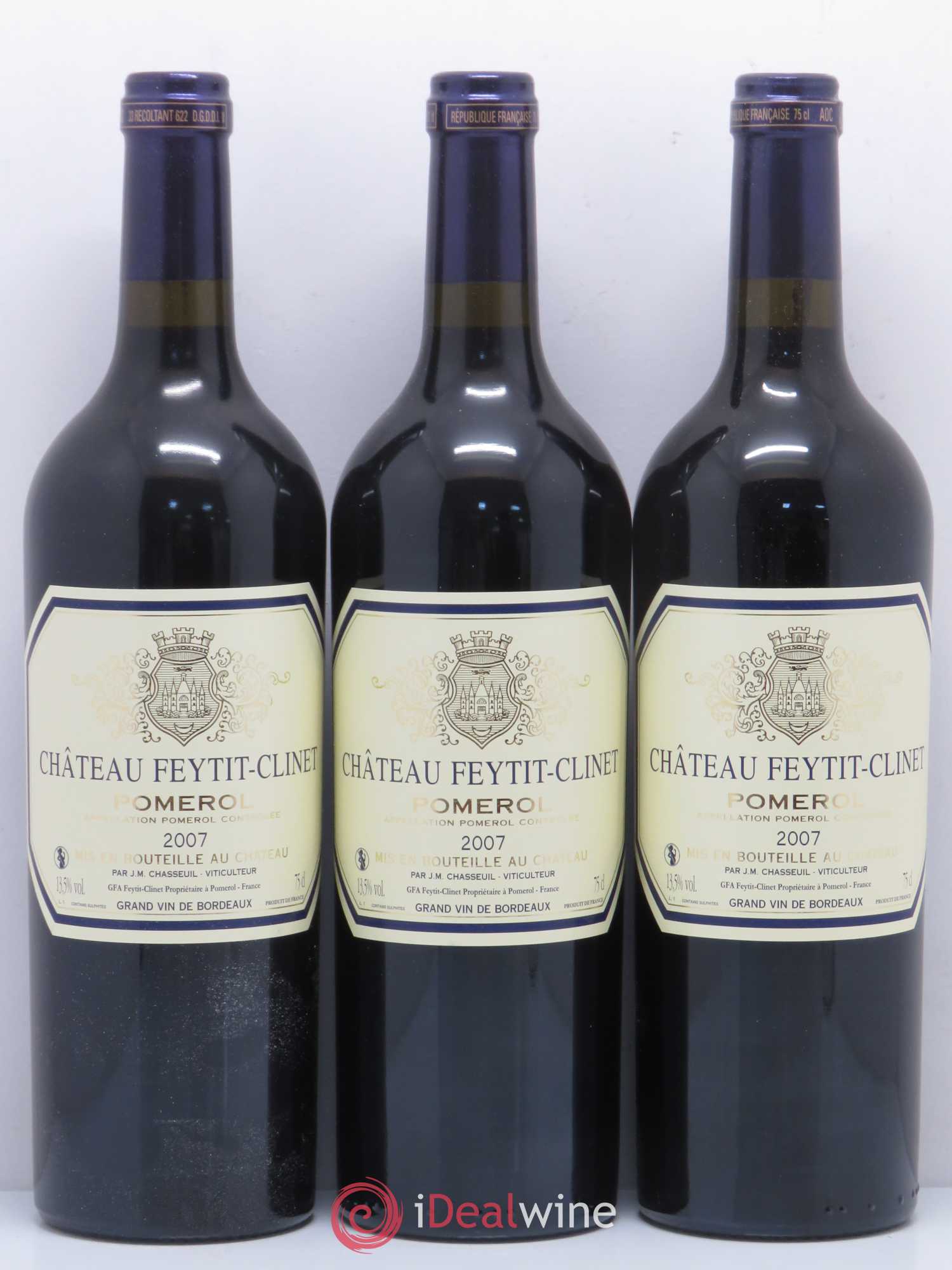 Château Feytit-Clinet 2007 - Lot de 6 bouteilles - 2