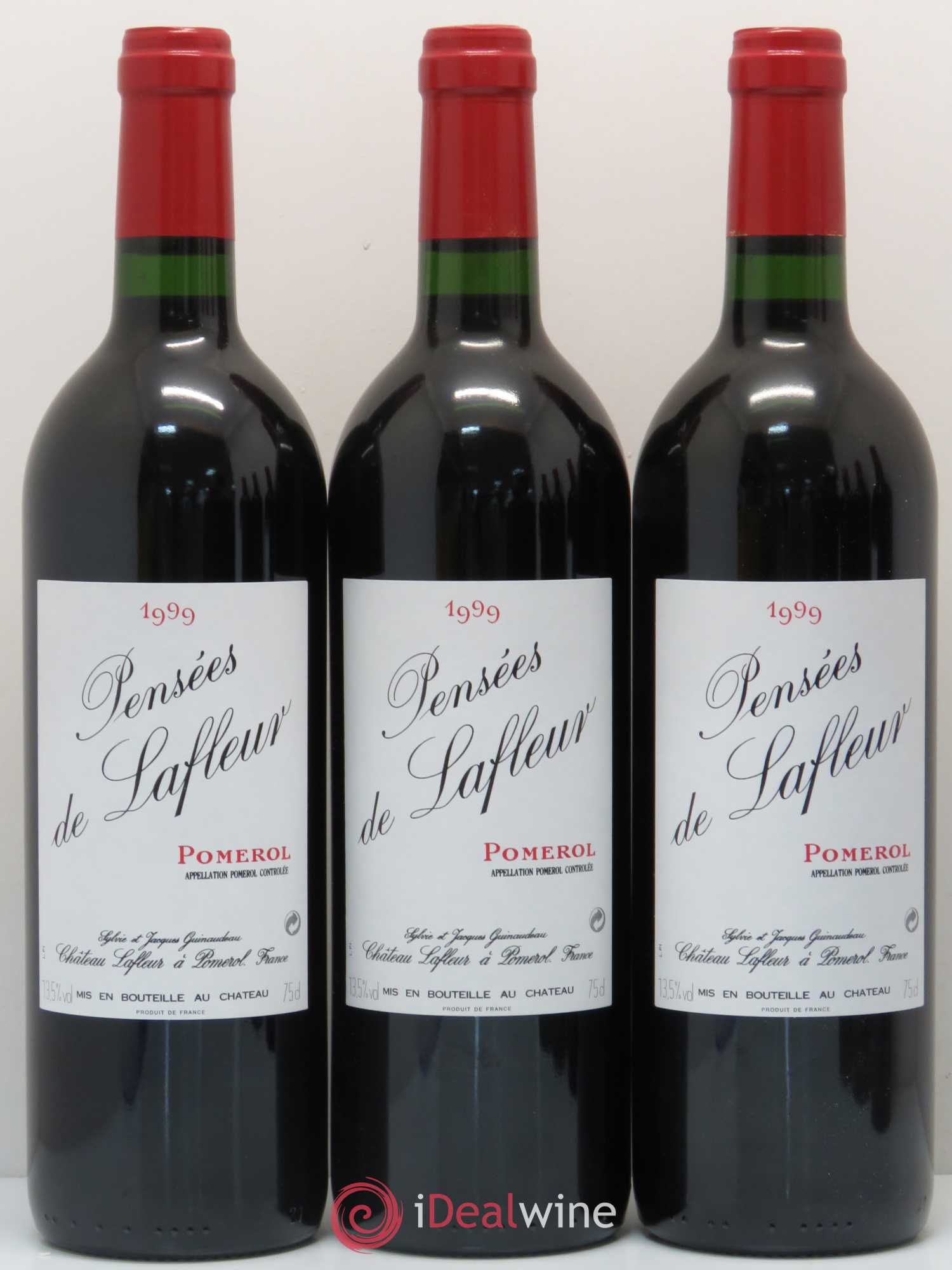 Pensées de Lafleur Second Vin 1999 - Lot de 6 bouteilles - 2