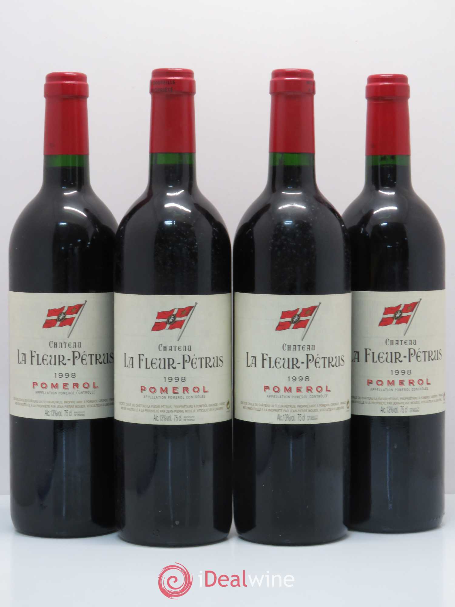 Château la Fleur Petrus 1998 - Lot de 4 bouteilles - 0
