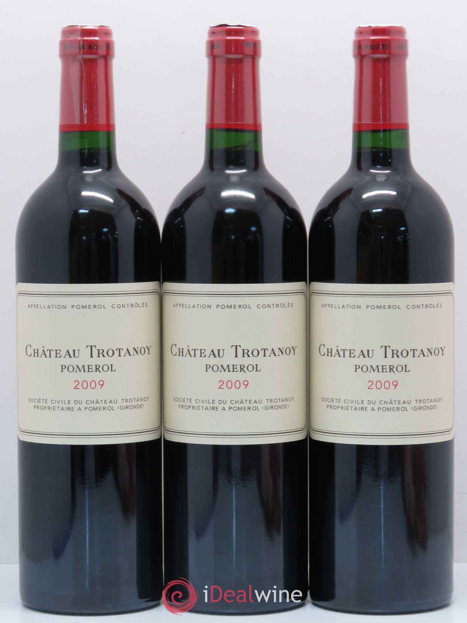 Château Trotanoy 2009 - Lot de 3 bouteilles - 0