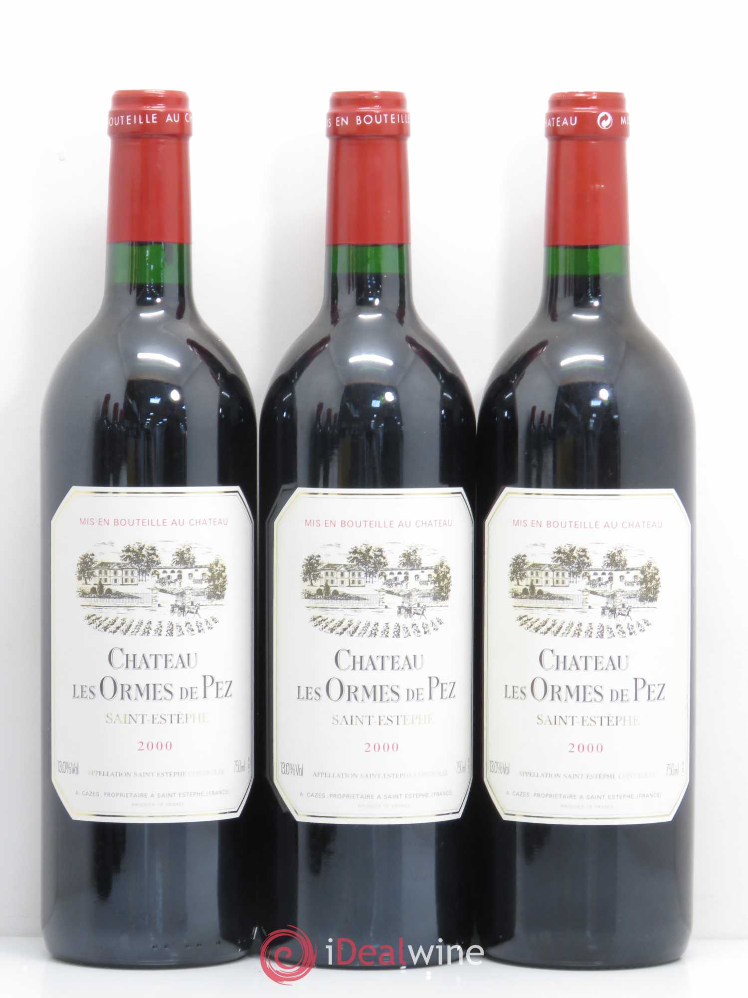 Château les Ormes de Pez 2000 - Lot de 6 bouteilles - 1