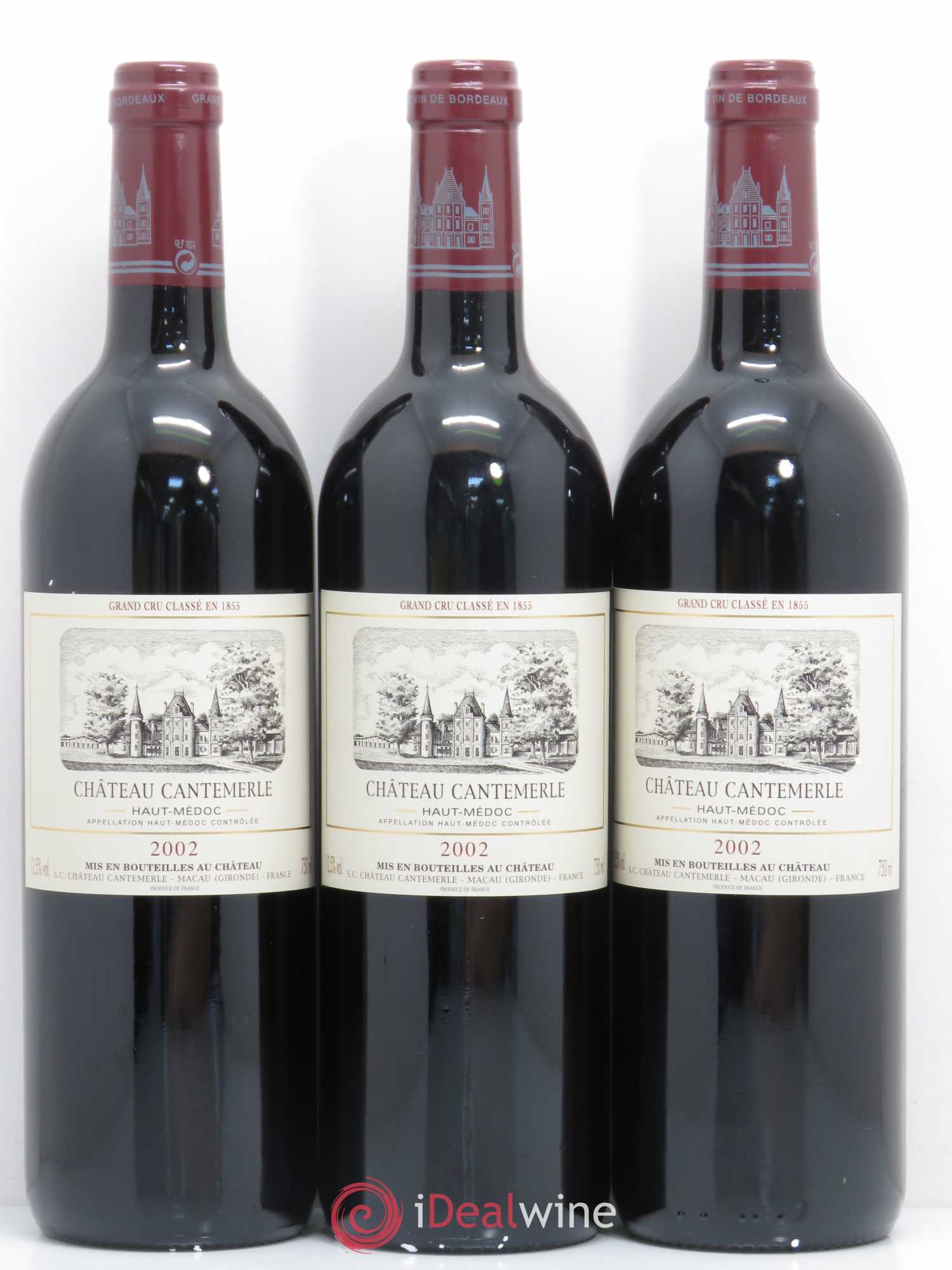 Château Cantemerle 5ème Grand Cru Classé 2002 - Lot de 12 bouteilles - 4