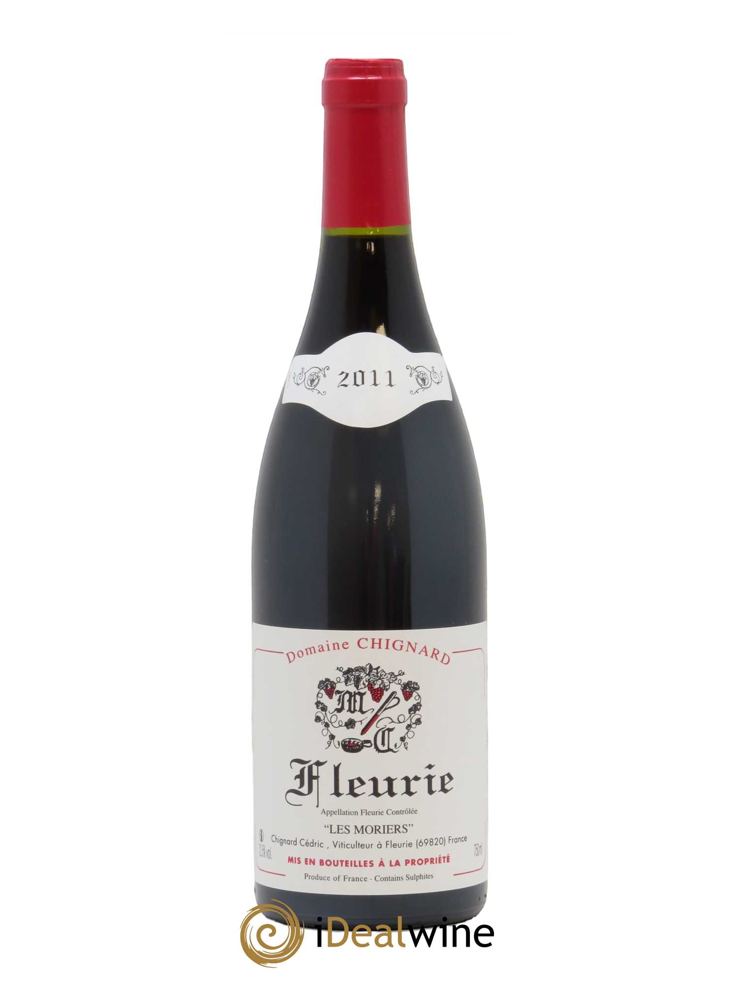 Fleurie Les Moriers Chignard (Domaine) 2011 - Lot de 1 bouteille - 0