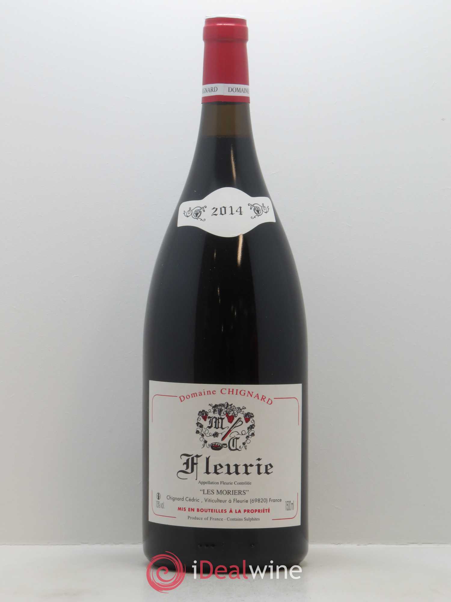 Fleurie Les Moriers Chignard (Domaine) 2014 - Lot de 1 magnum - 0