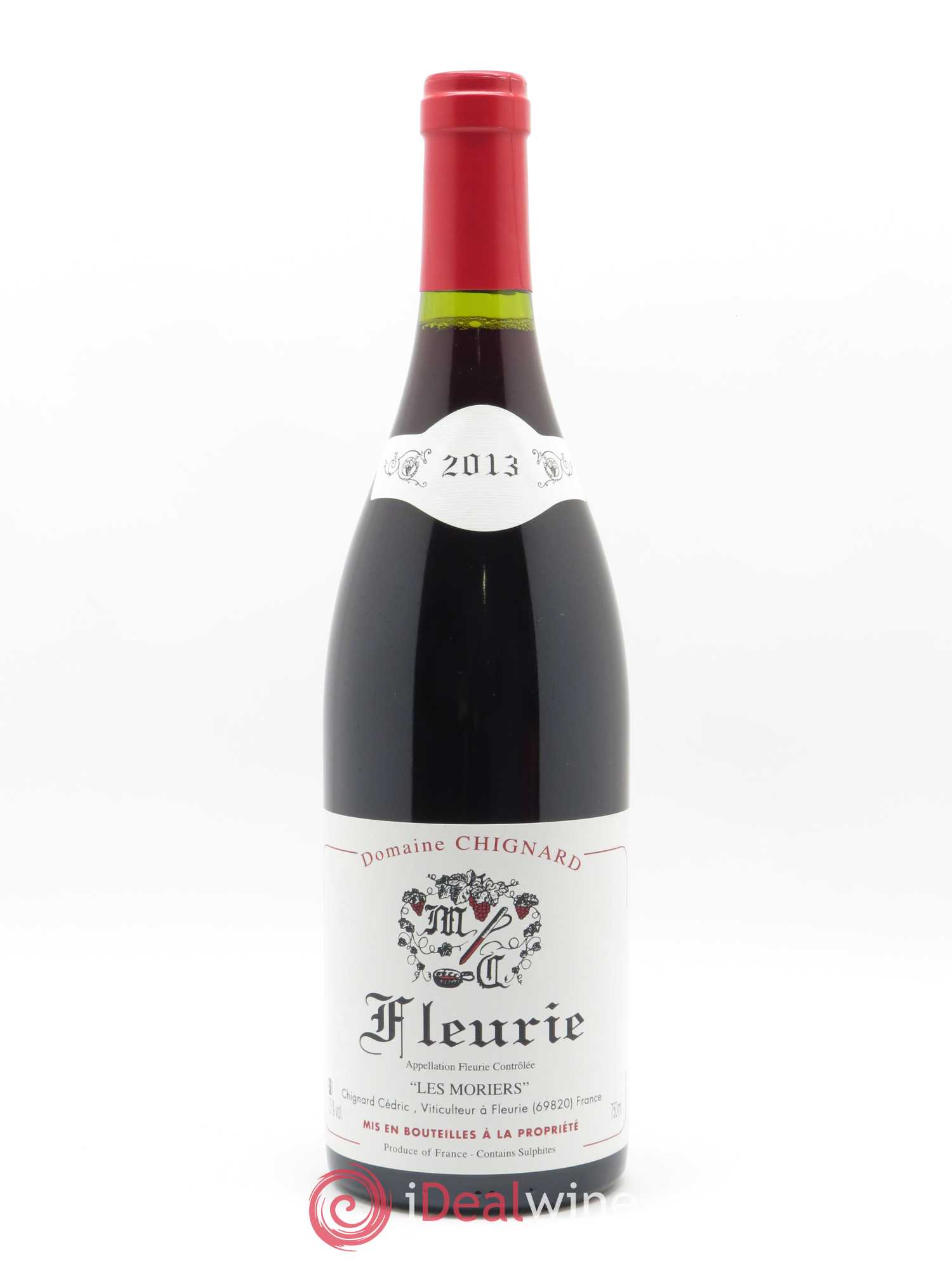 Fleurie Les Moriers Chignard (Domaine) 2013 - Lot de 1 bouteille - 0