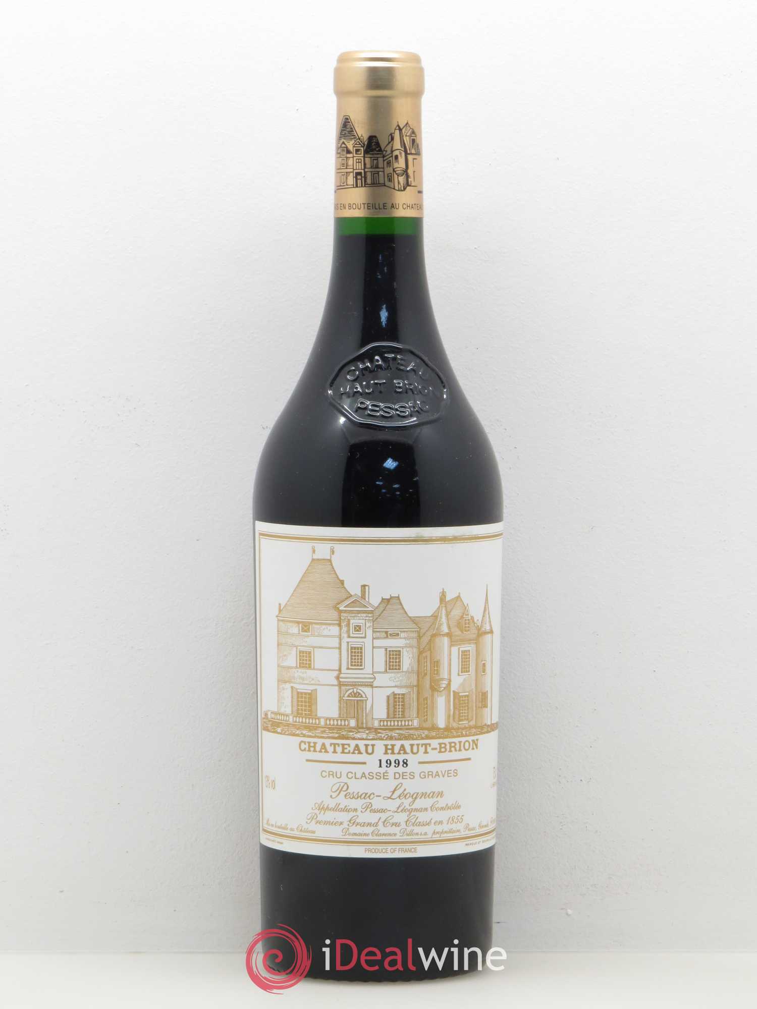 Buy Château Haut Brion 1er Grand Cru Classé 1998 (lot: B2110040-10769)