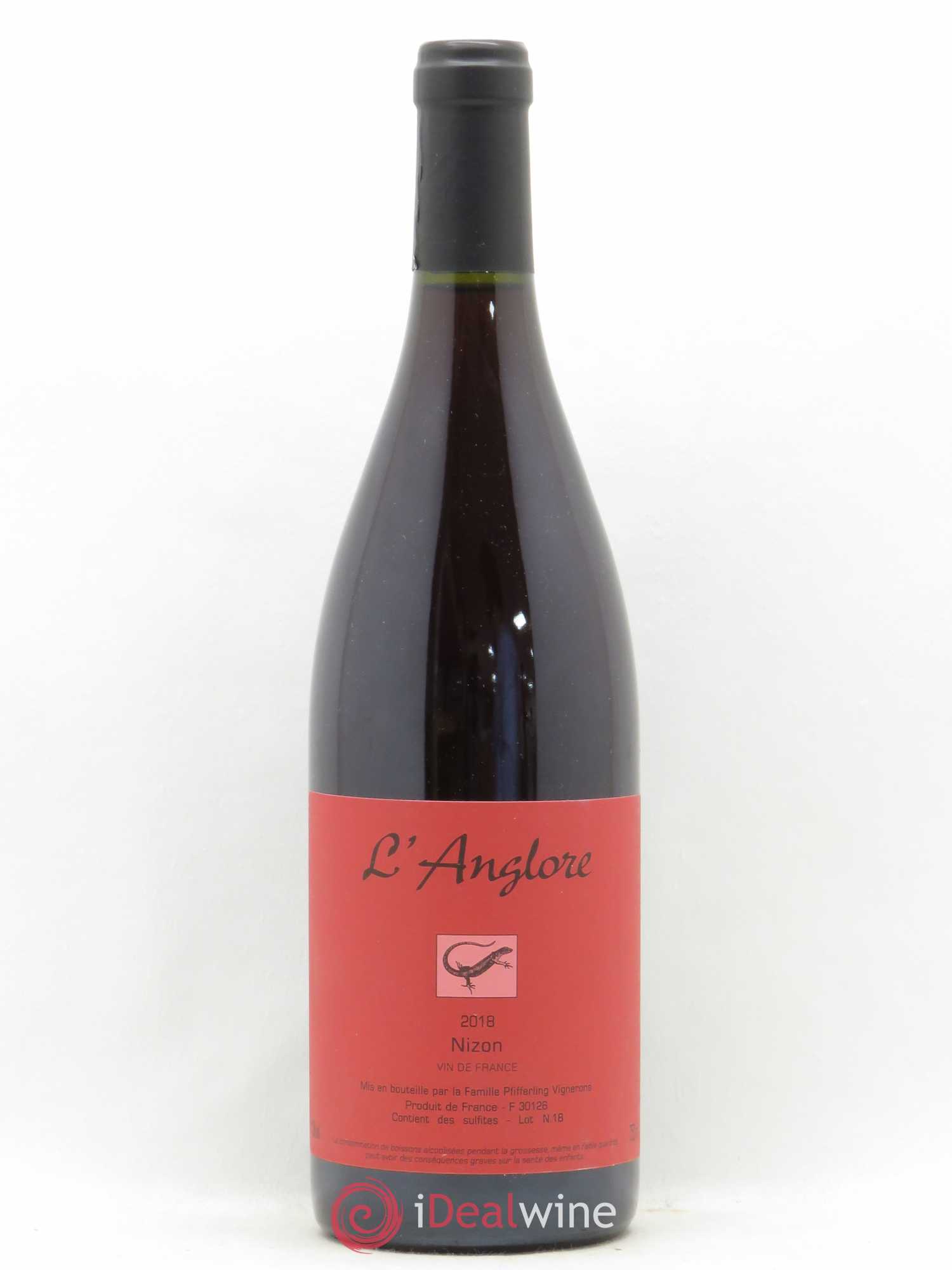 Vin de France Nizon L'Anglore 2018 - Lot de 1 bouteille - 0