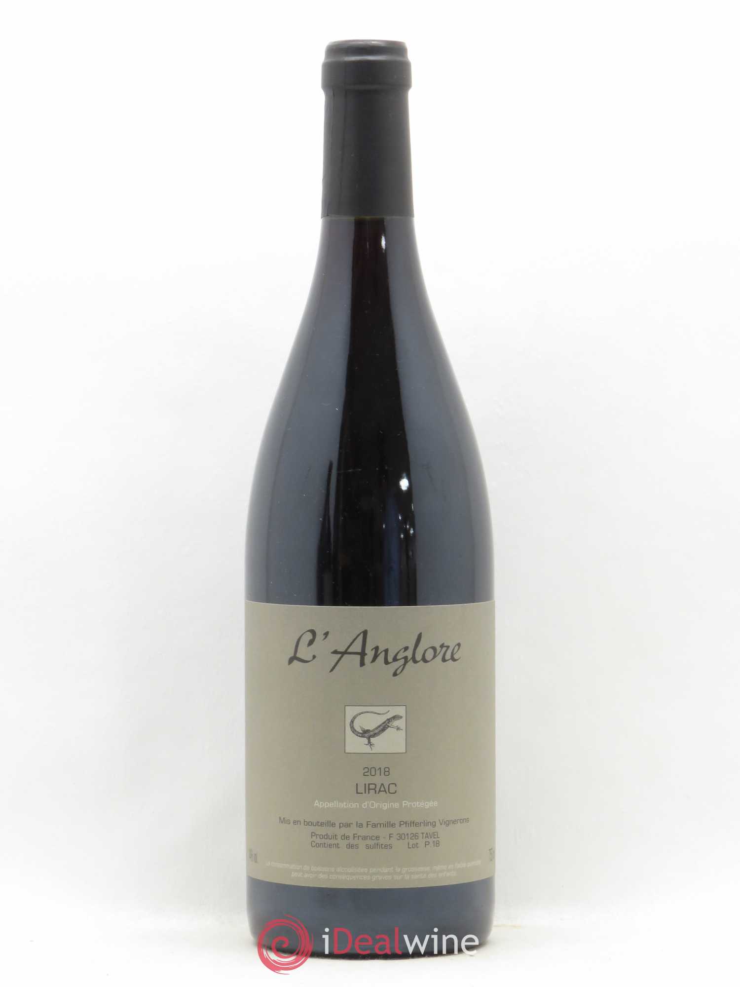 Lirac L'Anglore 2018 - Lot de 1 bouteille - 0