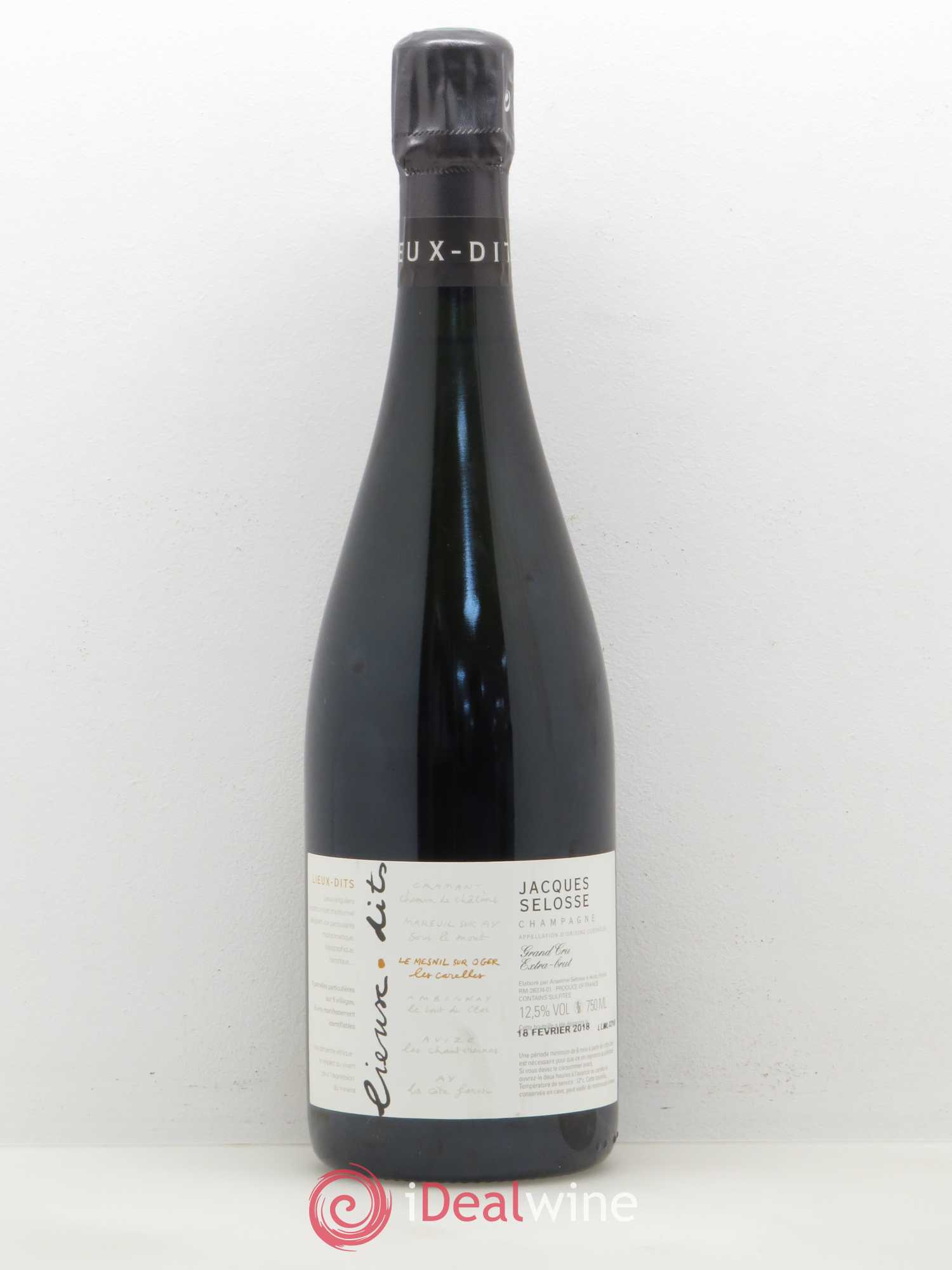 Les Carelles Blanc de Blancs Jacques Selosse - Lot de 1 bouteille - 0