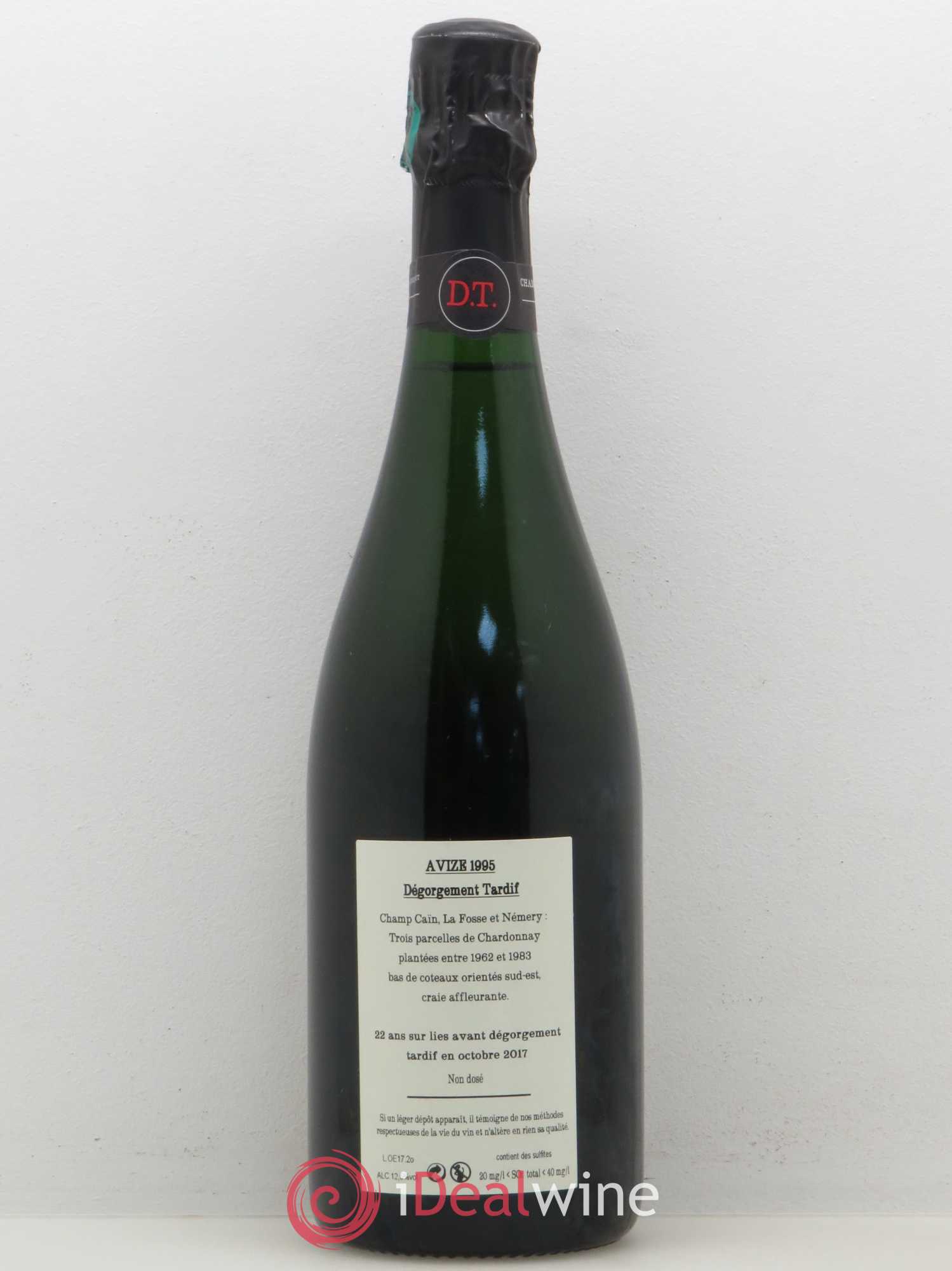 Avize DT (Dégorgement Tardif) Jacquesson 1995 - Lot de 1 bouteille - 1