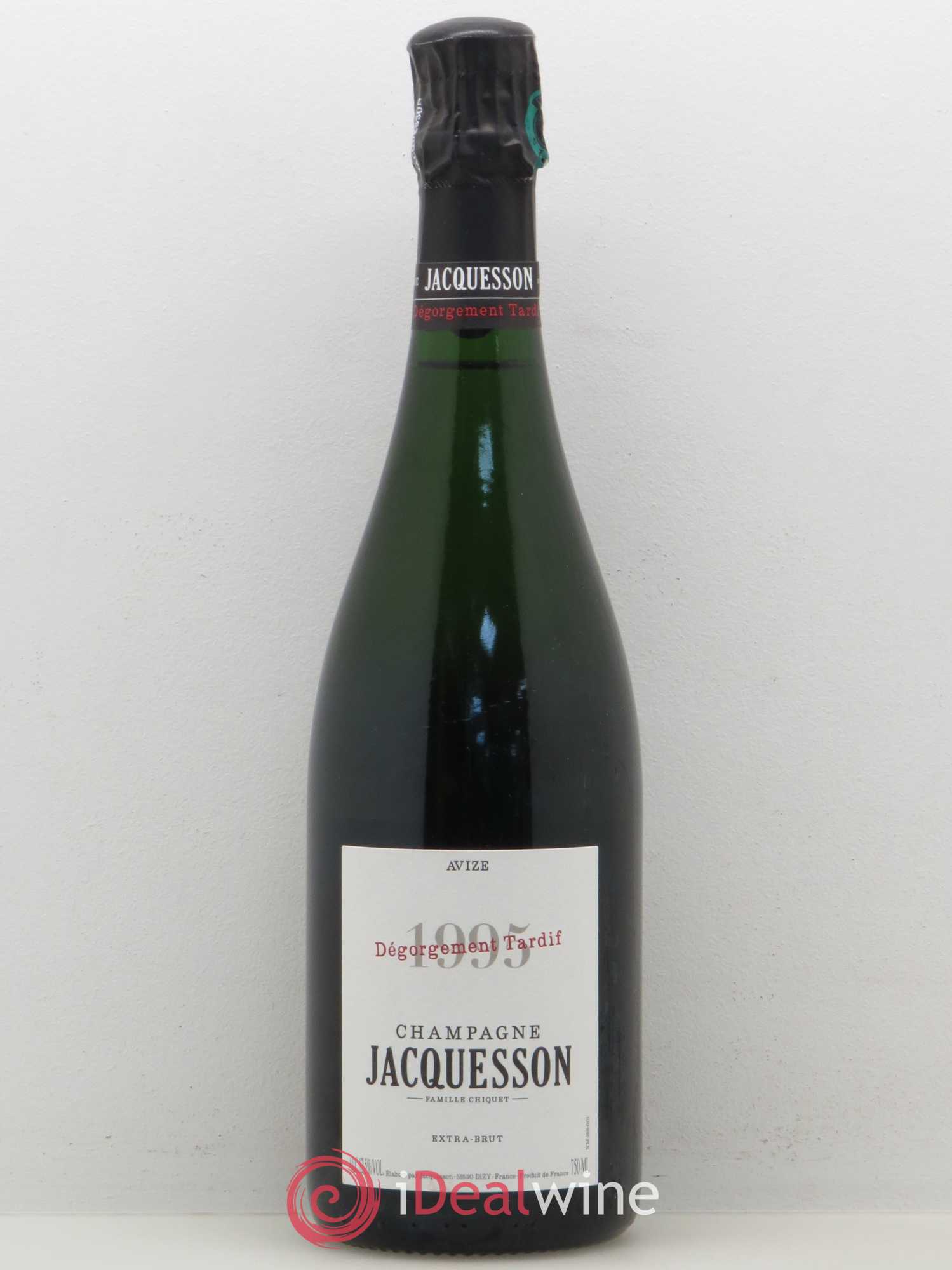 Avize DT (Dégorgement Tardif) Jacquesson 1995 - Lot de 1 bouteille - 0
