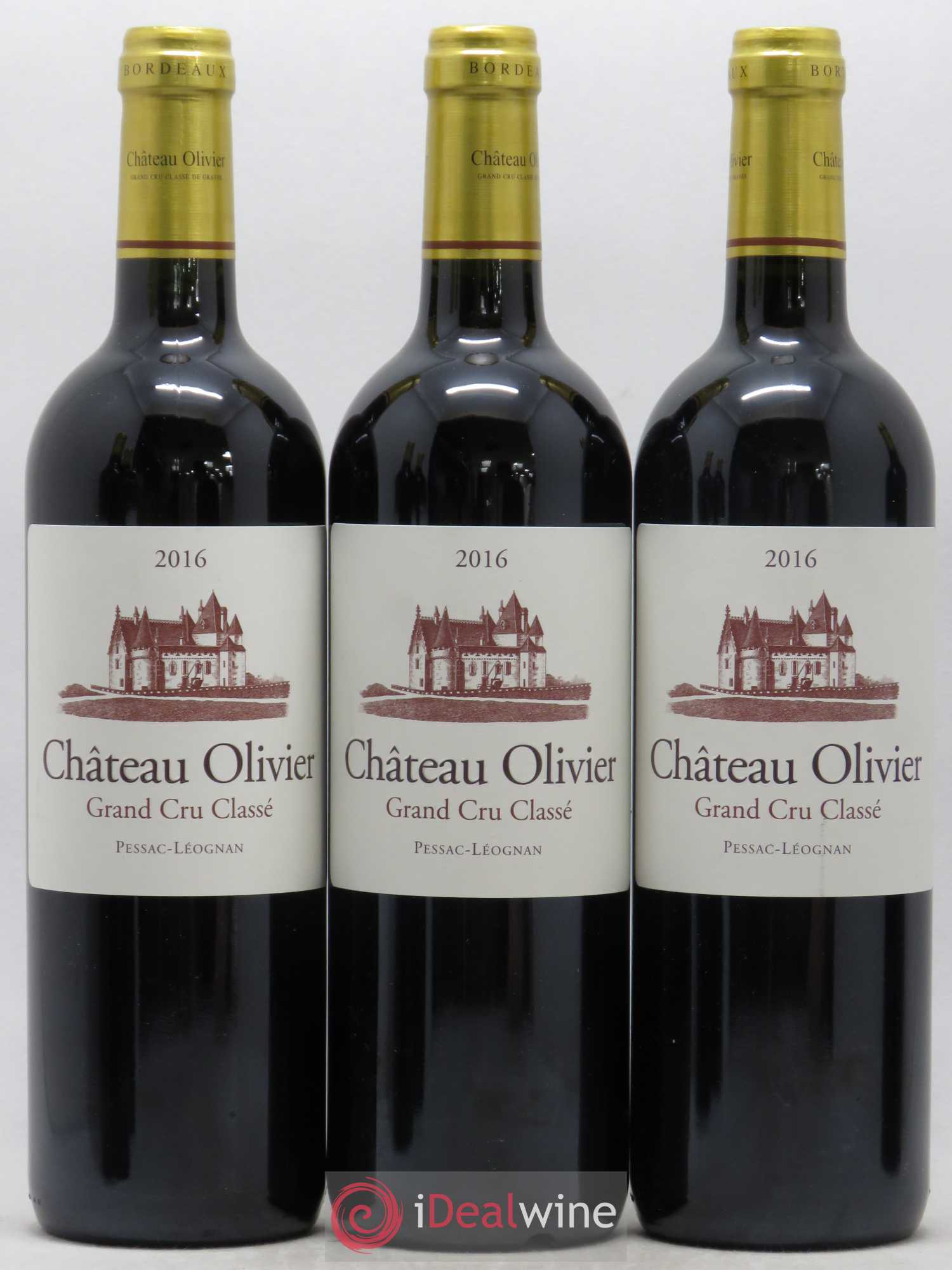 Château Olivier Cru Classé de Graves 2016 - Lot de 6 bouteilles - 2