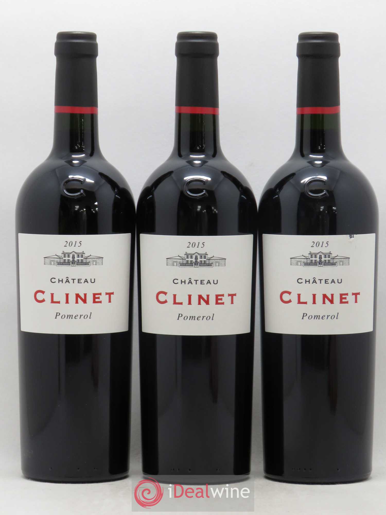 Château Clinet 2015 - Lot de 3 bouteilles - 0