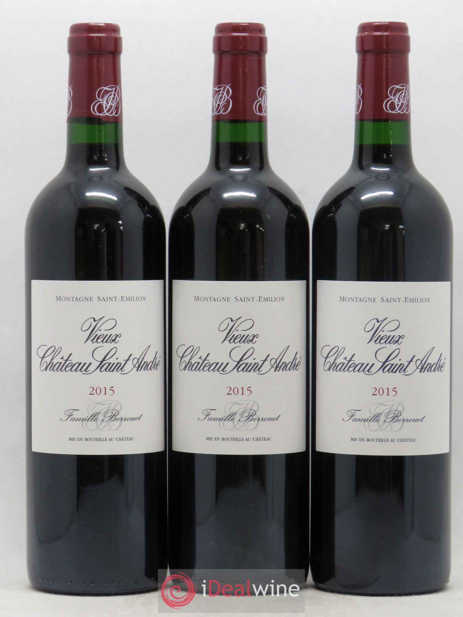 Vieux Château Saint-André 2015 - Lot de 3 bouteilles - 0