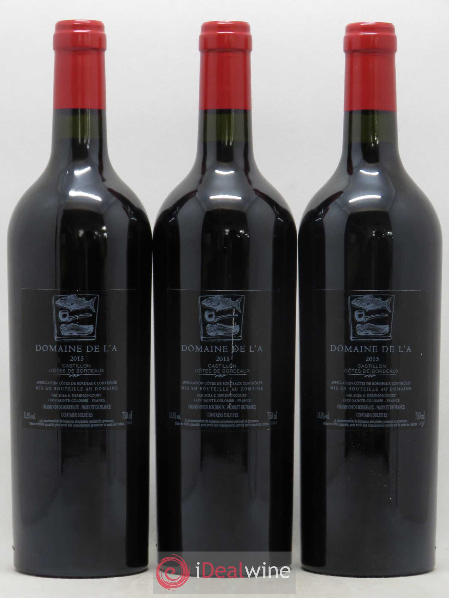 Domaine de l'A 2015 - Lot de 3 bouteilles - 1