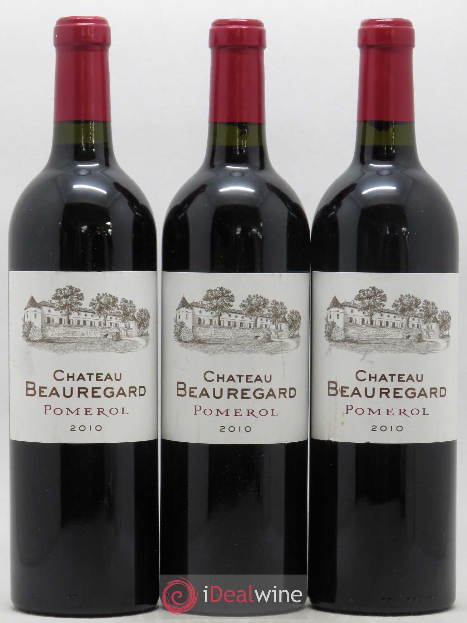 Château Beauregard 2010 - Lot de 3 bouteilles - 0