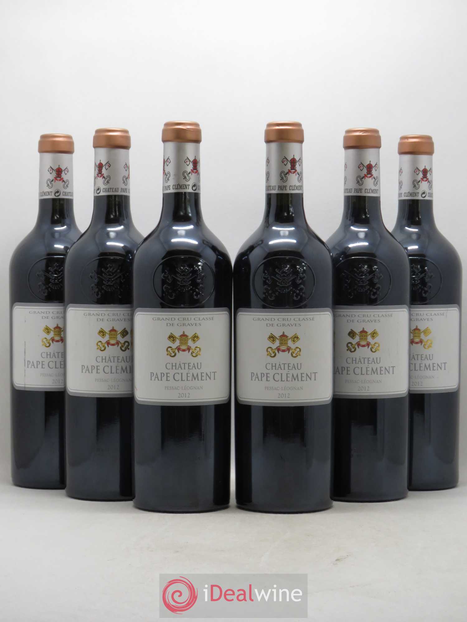 Château Pape Clément Cru Classé de Graves 2012 - Lot de 6 bouteilles - 0