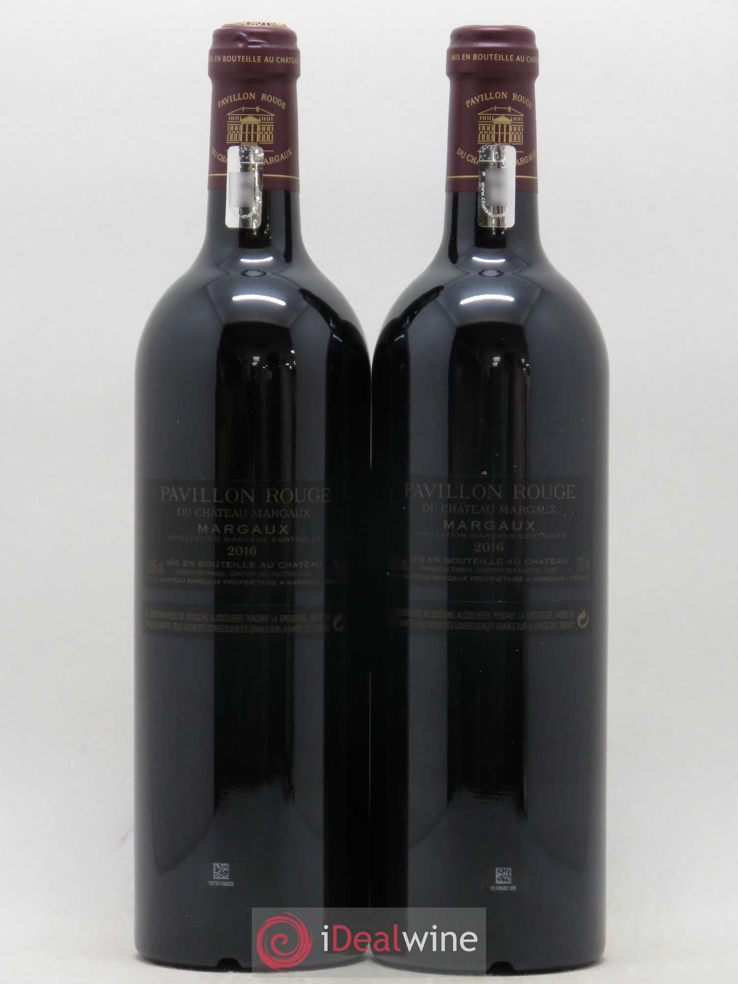 Pavillon Rouge du Château Margaux Second Vin 2016 - Lot de 2 bouteilles - 1